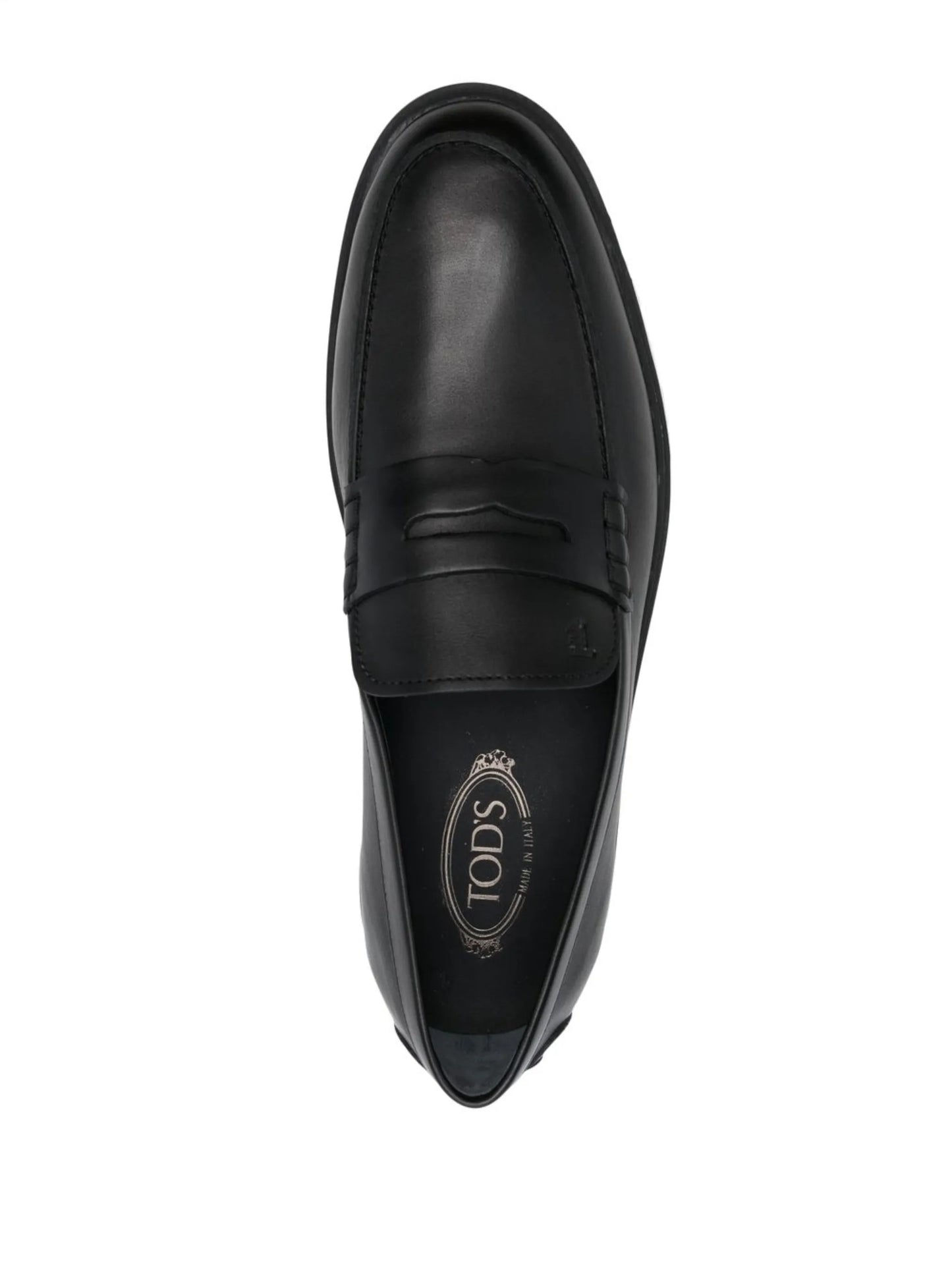 leather Penny loafers