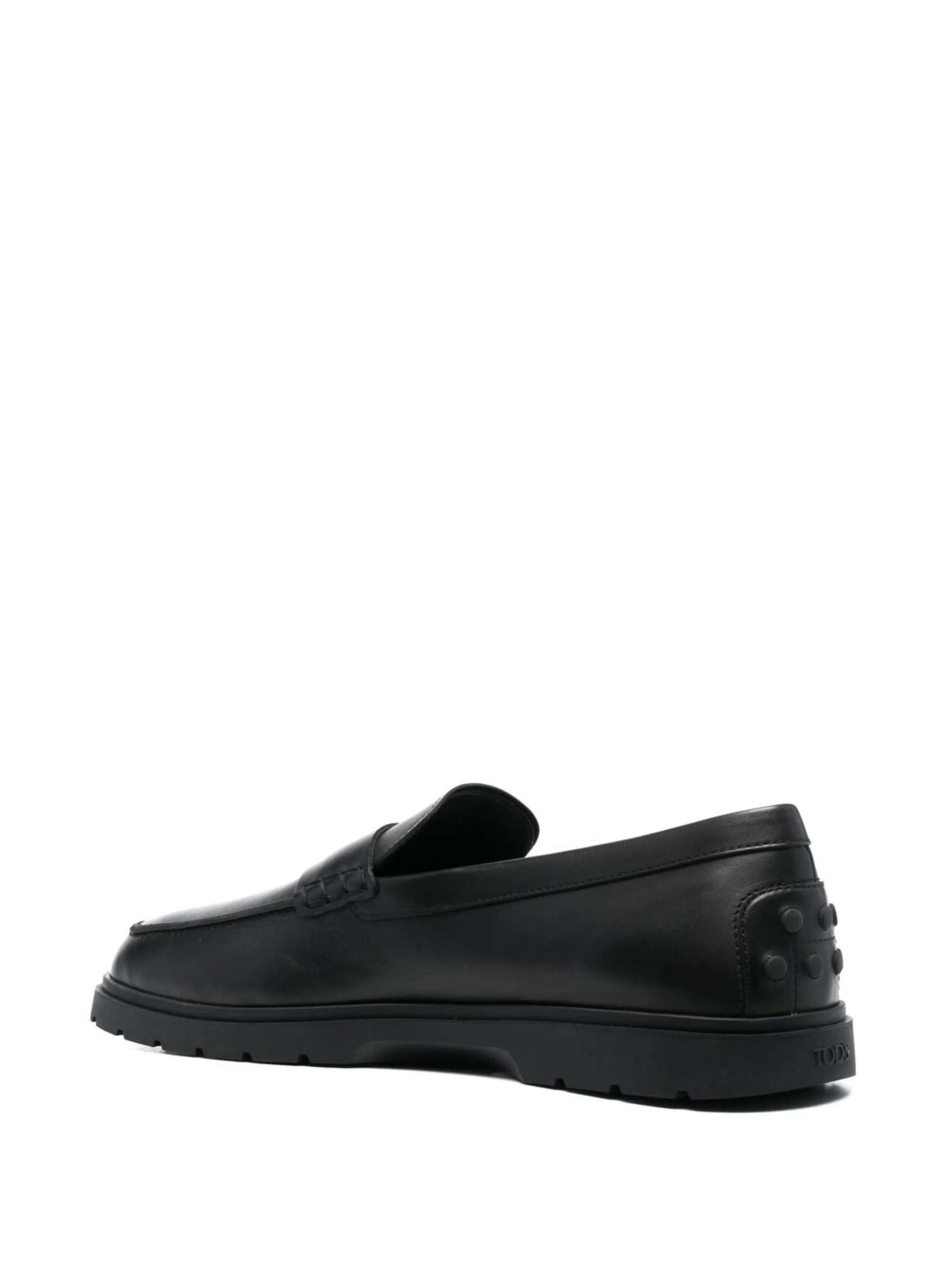 leather Penny loafers