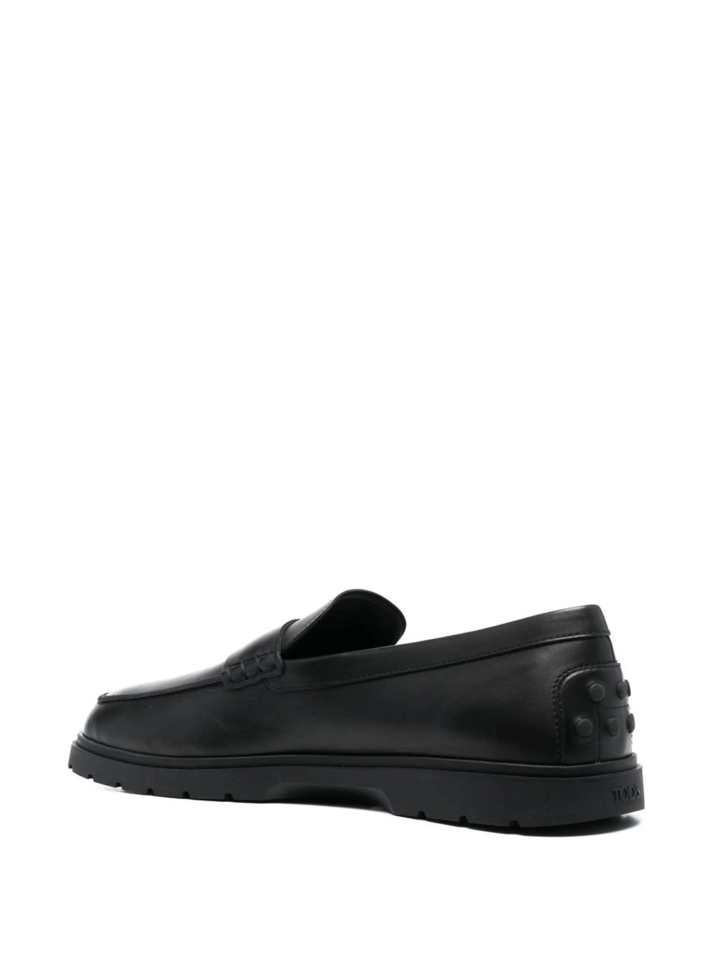 leather Penny loafers