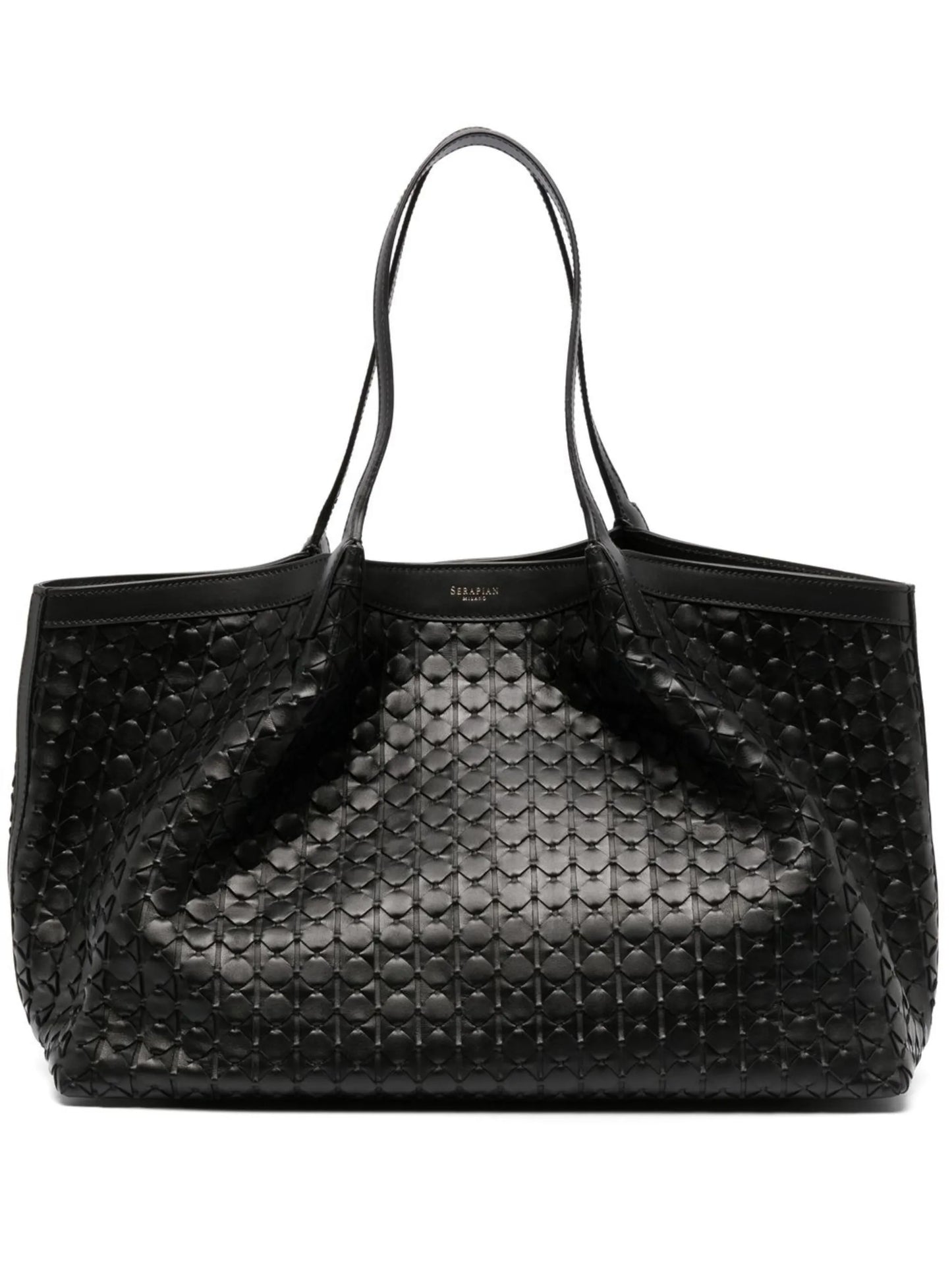 textured shoulder bag