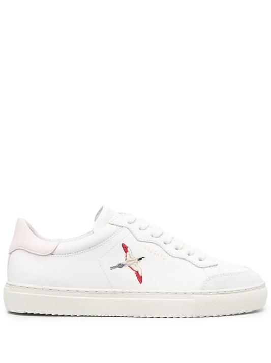 logo-print lace-up sneakers
