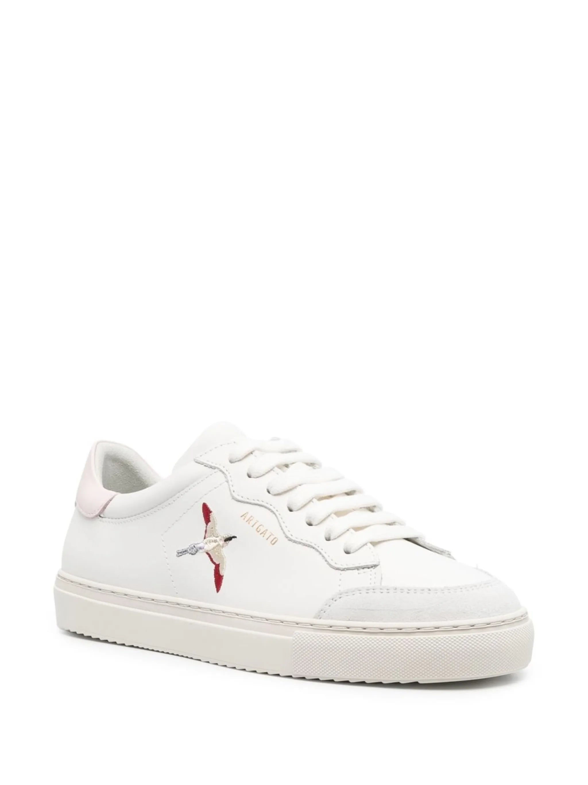 logo-print lace-up sneakers