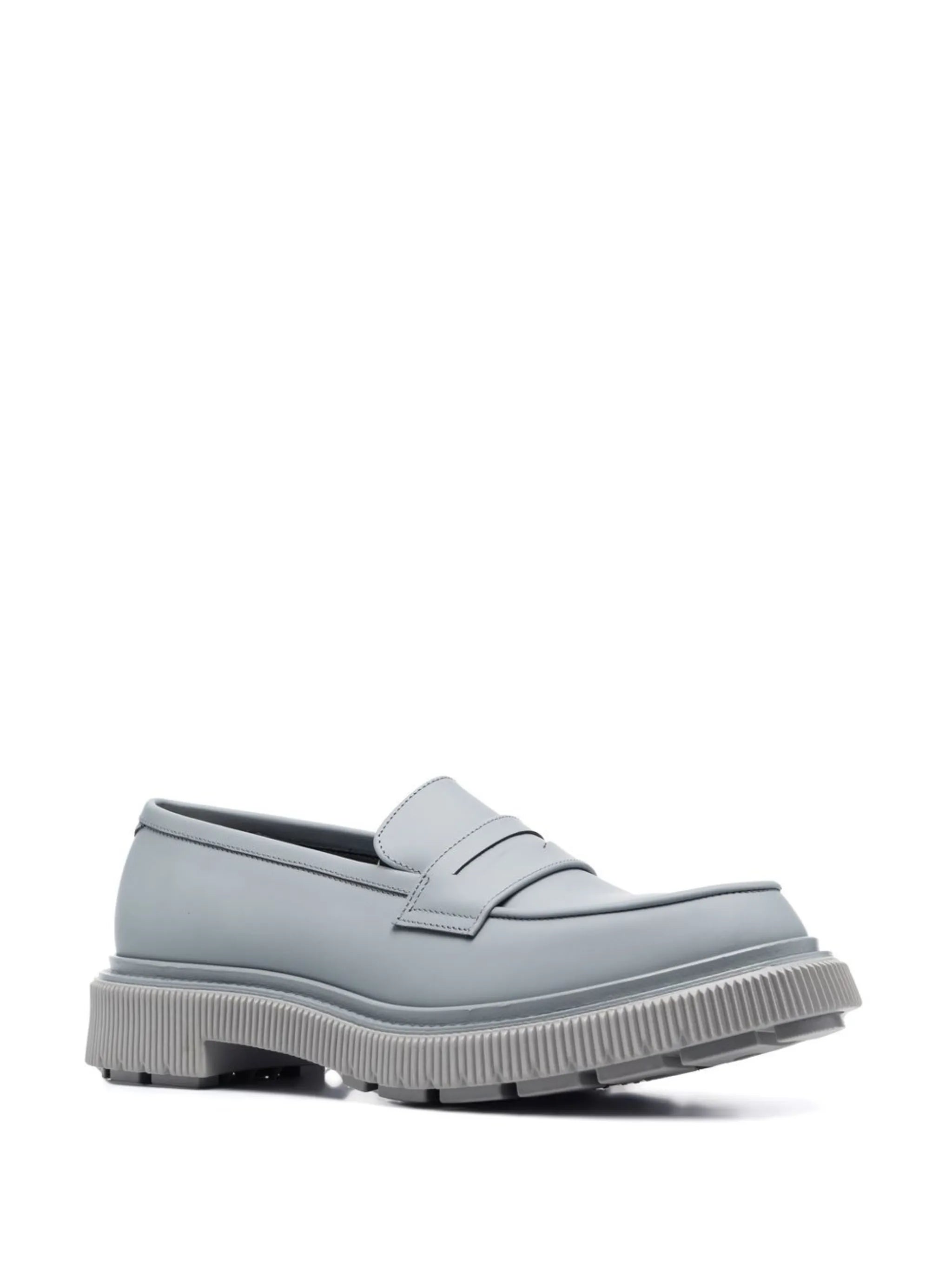 leather Penny loafers