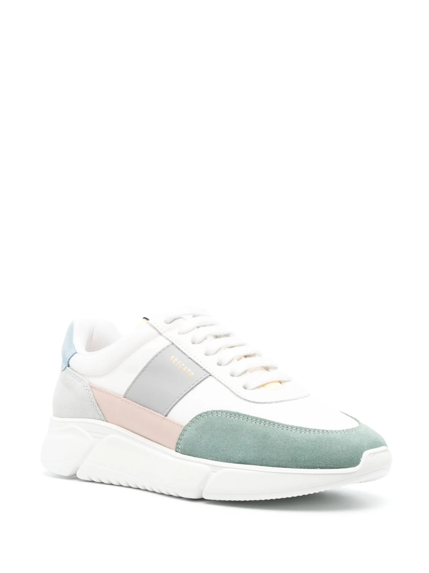 Genesis Vintage panelled leather sneakers