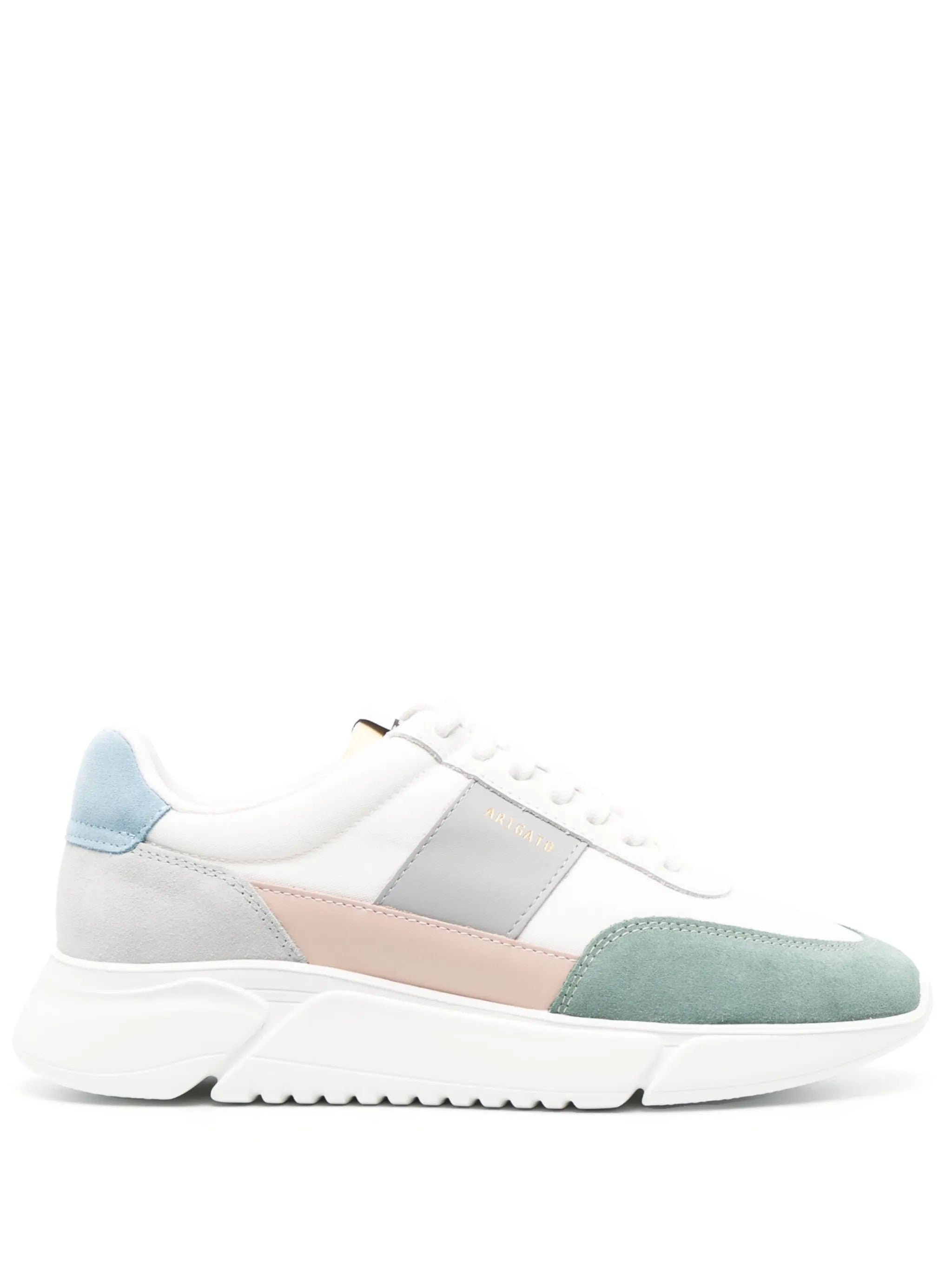 Genesis Vintage panelled leather sneakers