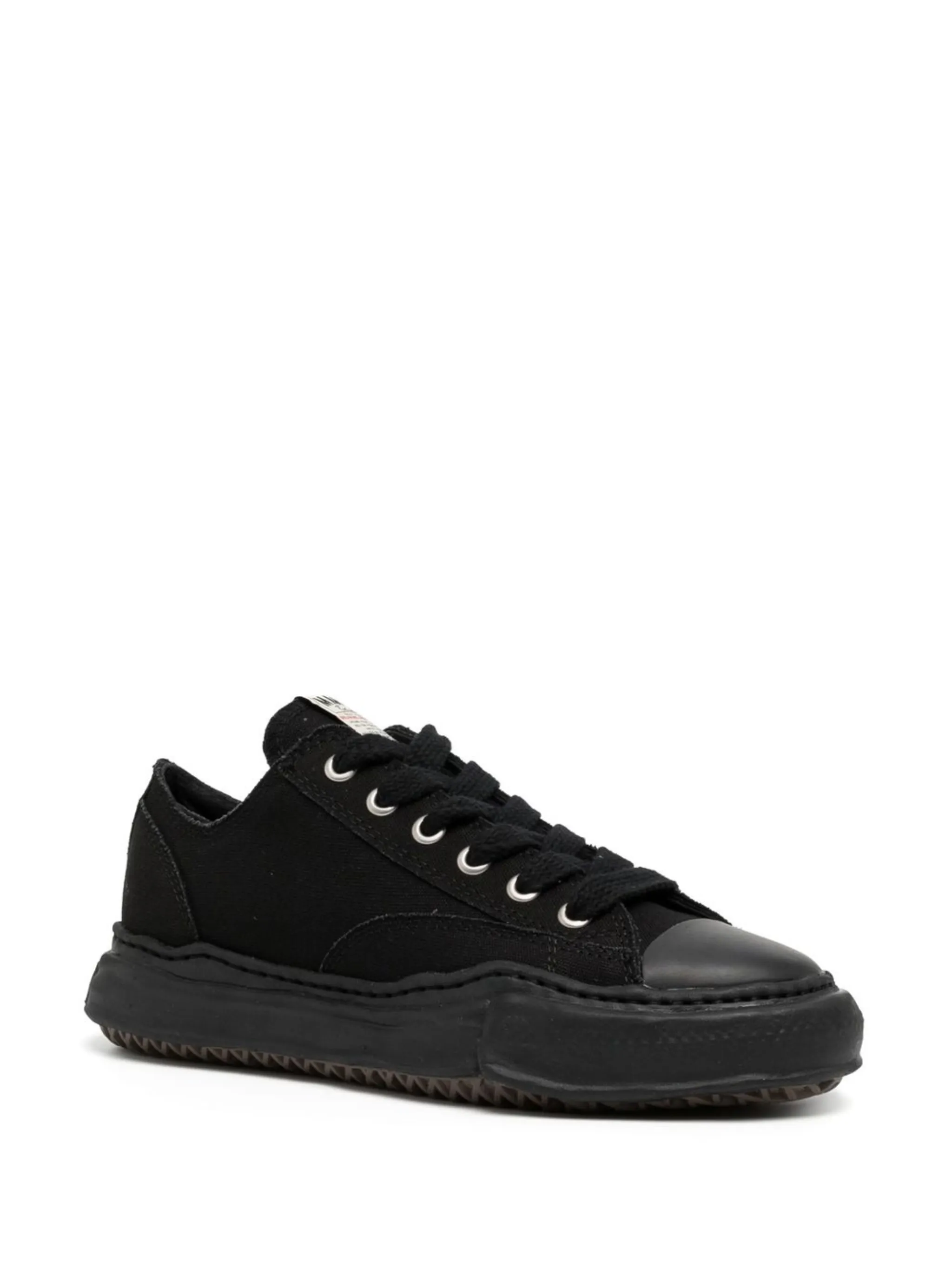 low-top canvas sneakers