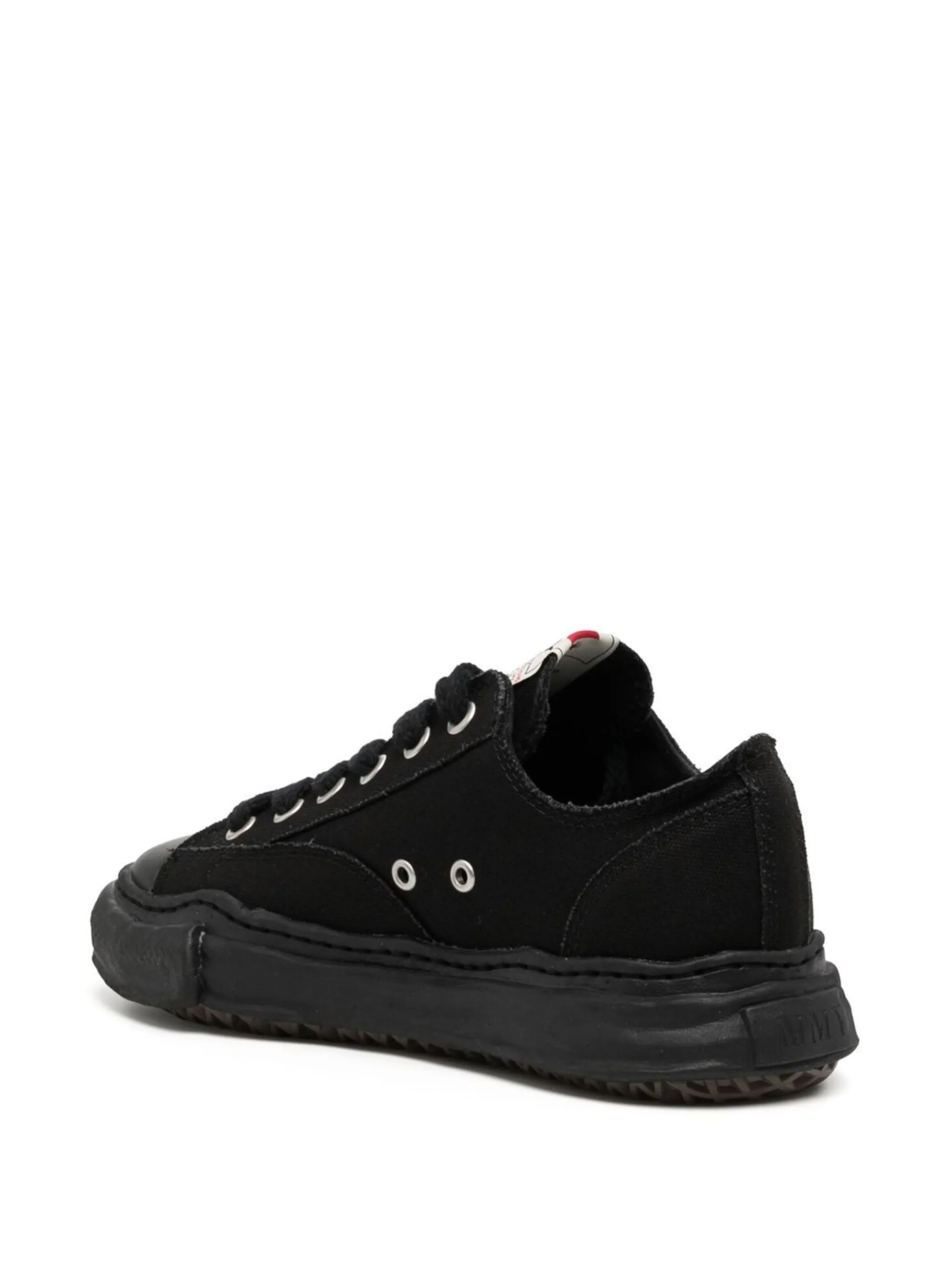 low-top canvas sneakers