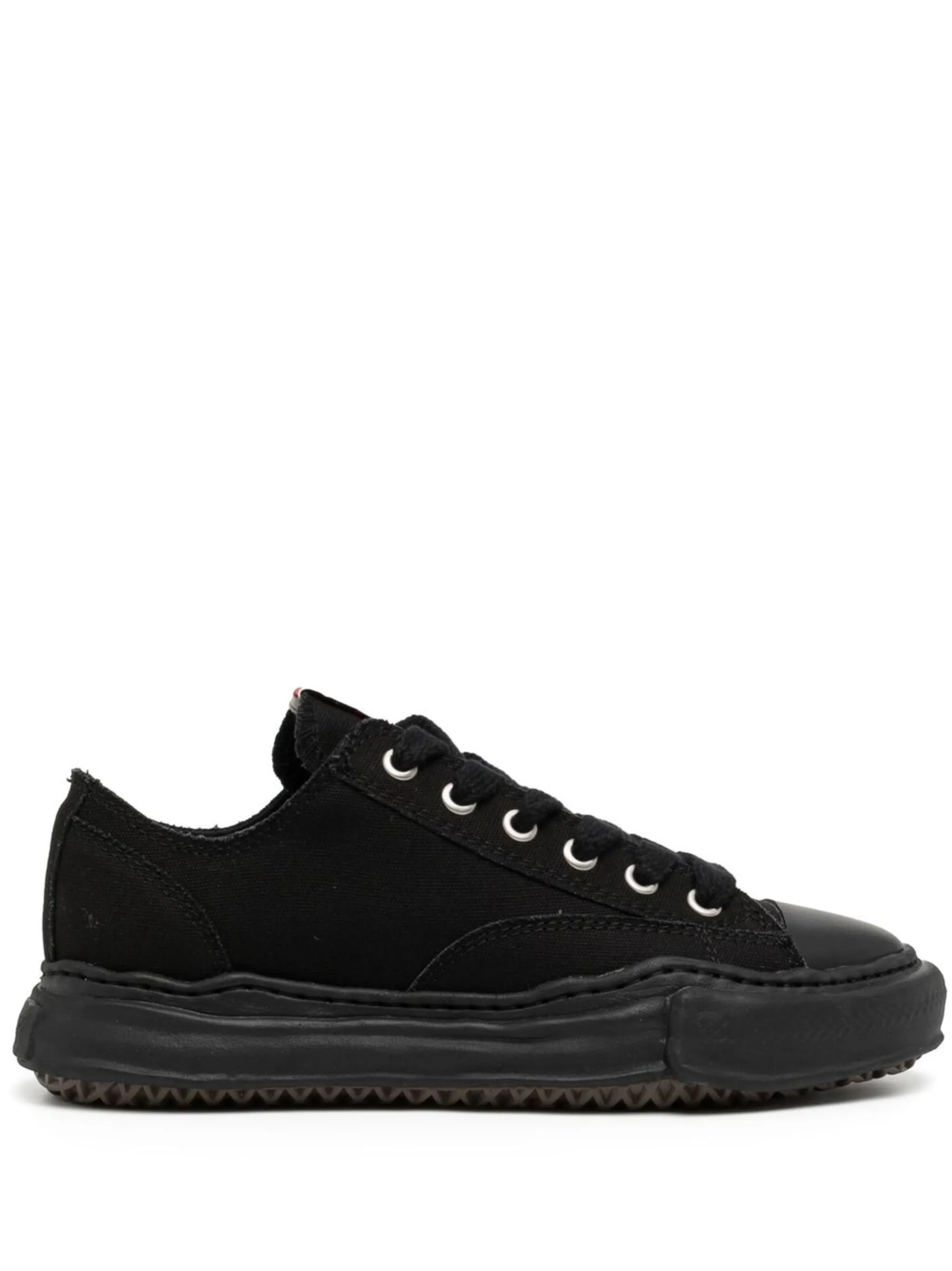 low-top canvas sneakers