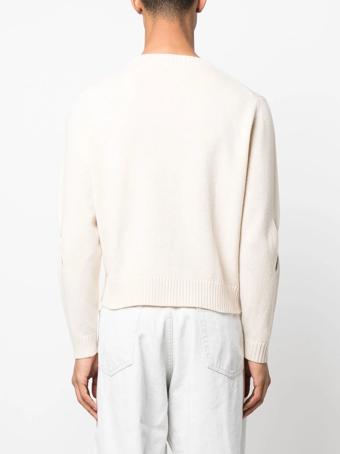 cut-out floral-detail jumper