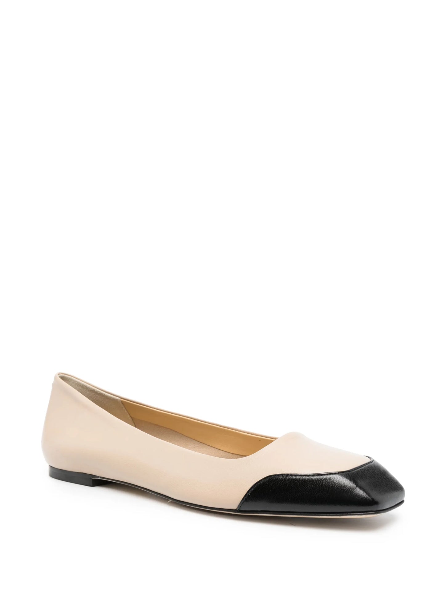Iris square-toe ballerina shoes