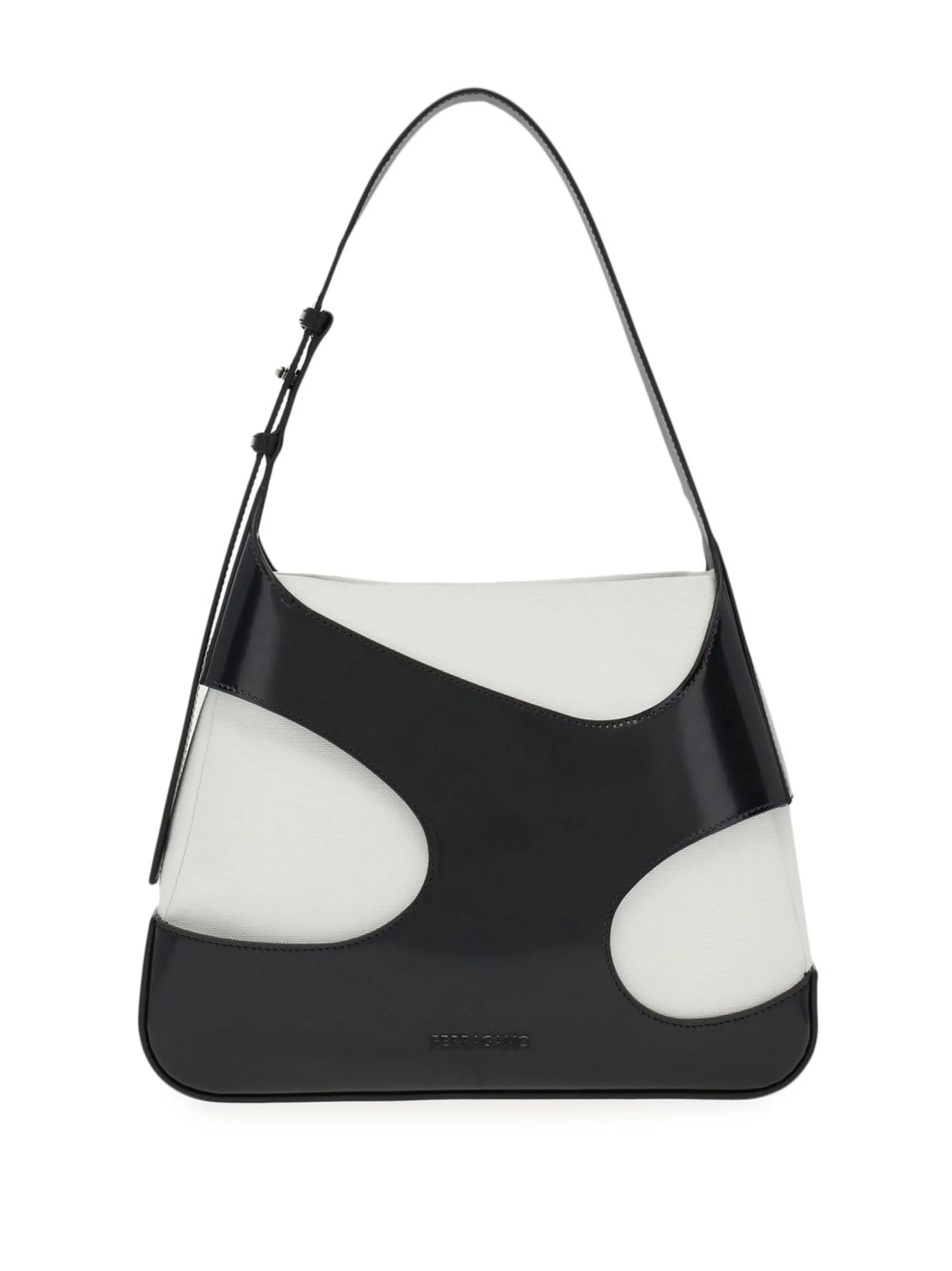 cut out-detail shoulder bag