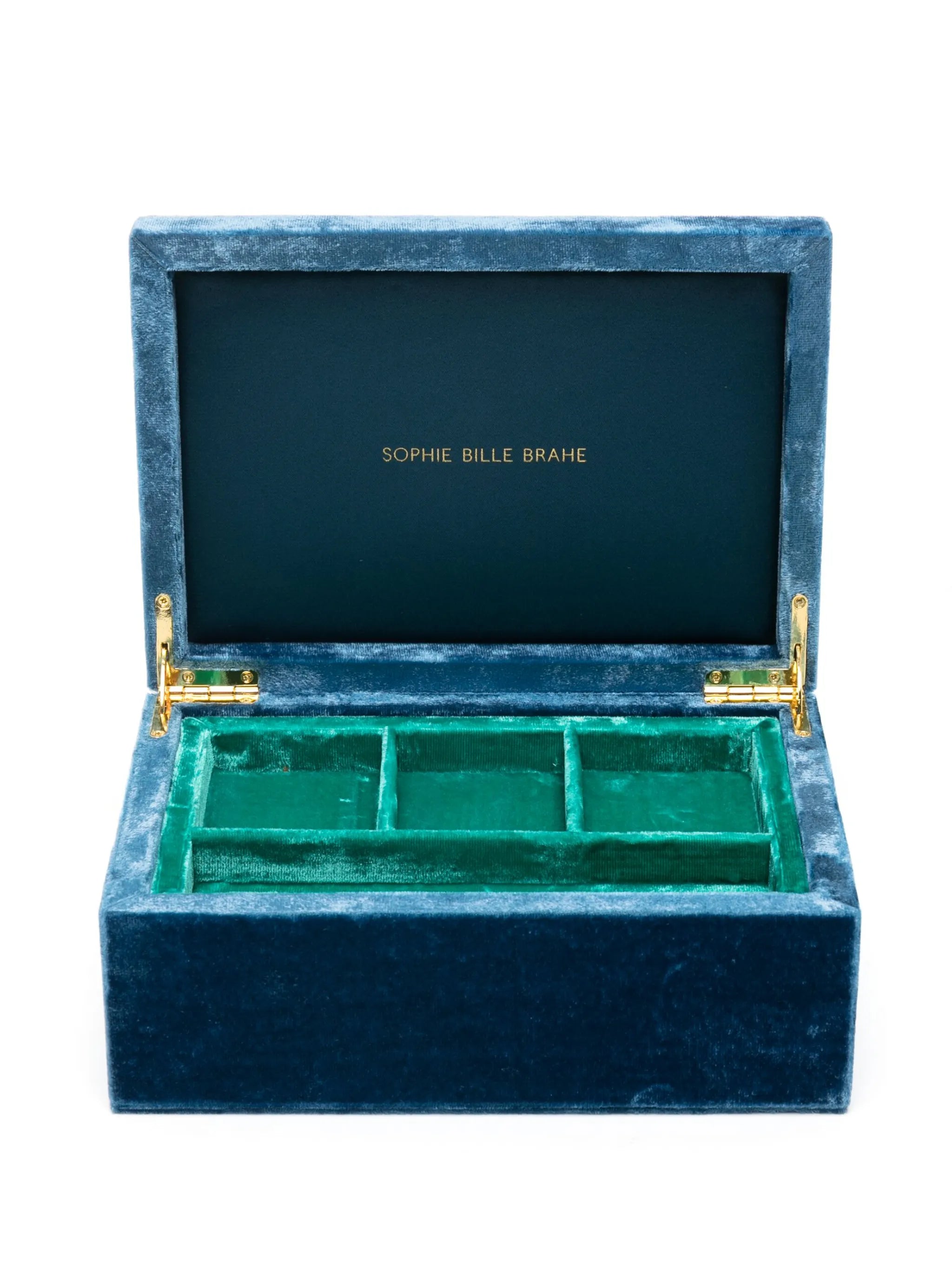 Trésor Grande Island velvet jewellery box
