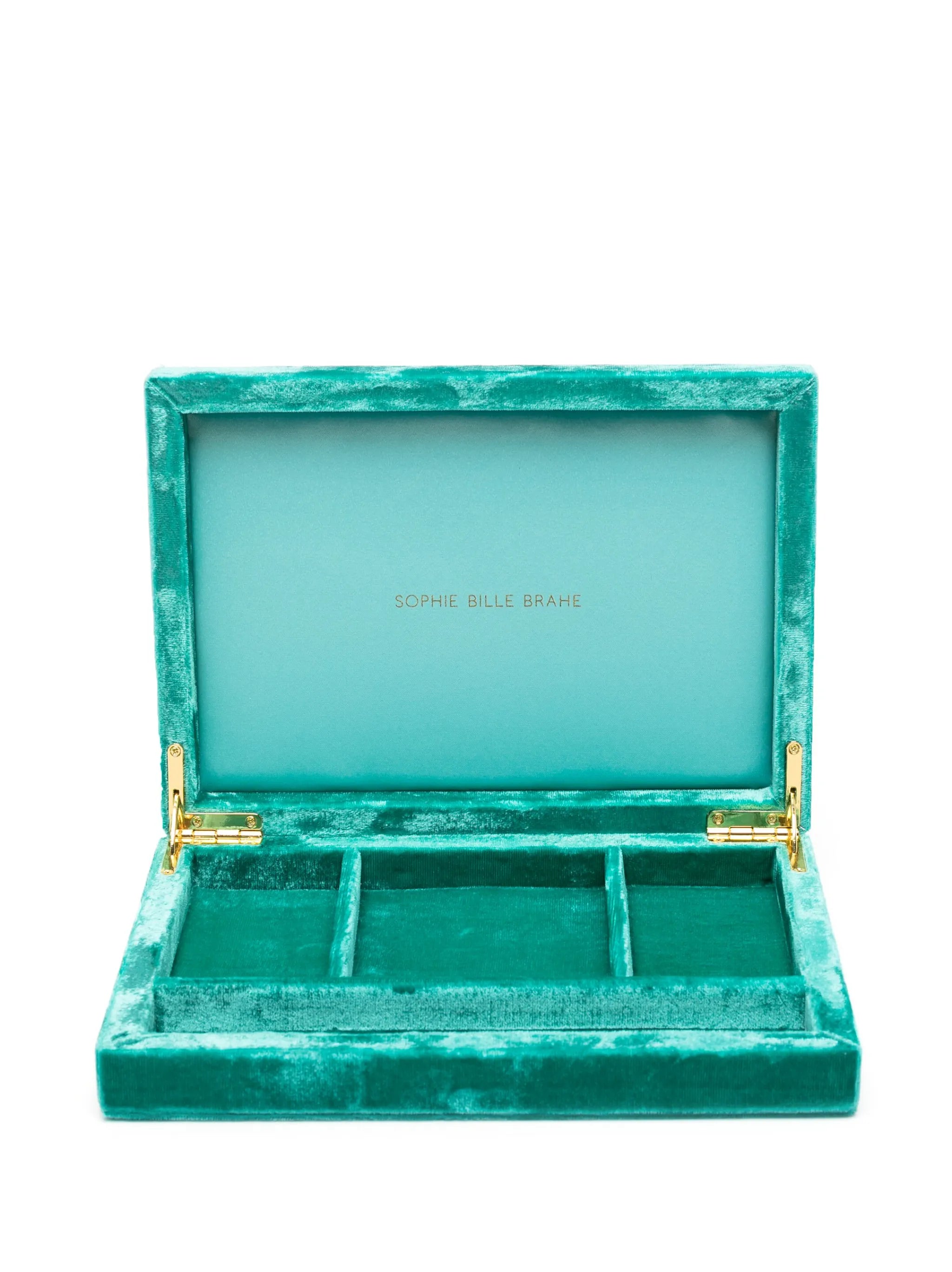 Trésor Grande Island velvet jewellery box