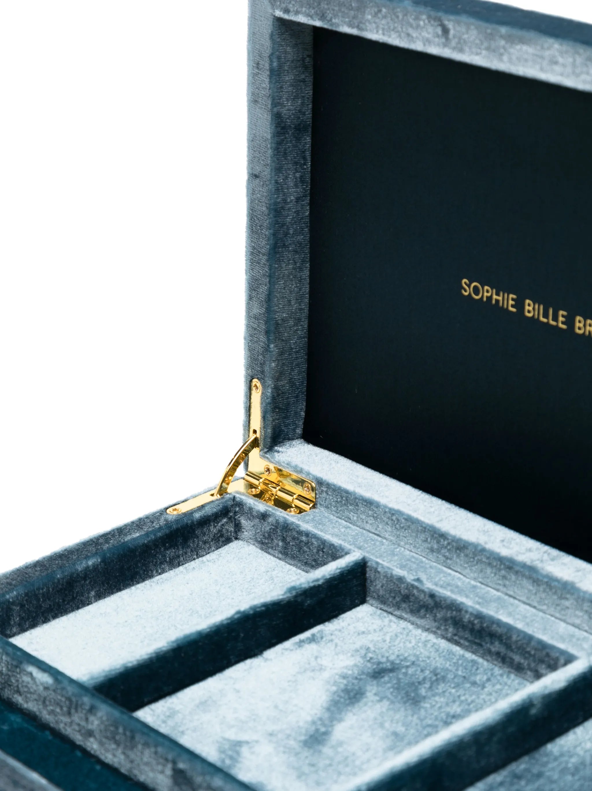 Trésor velvet jewellery box