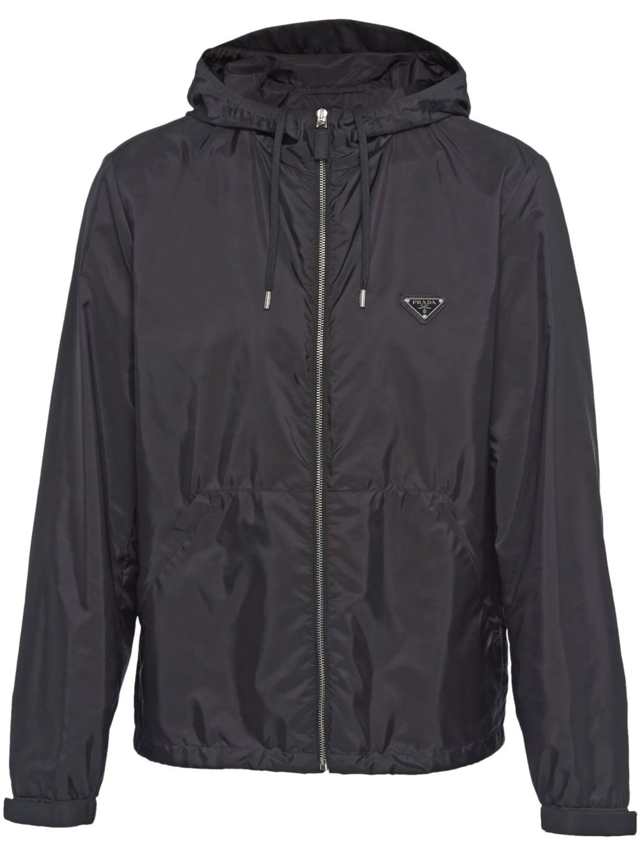 Re-Nylon hooded jacket
