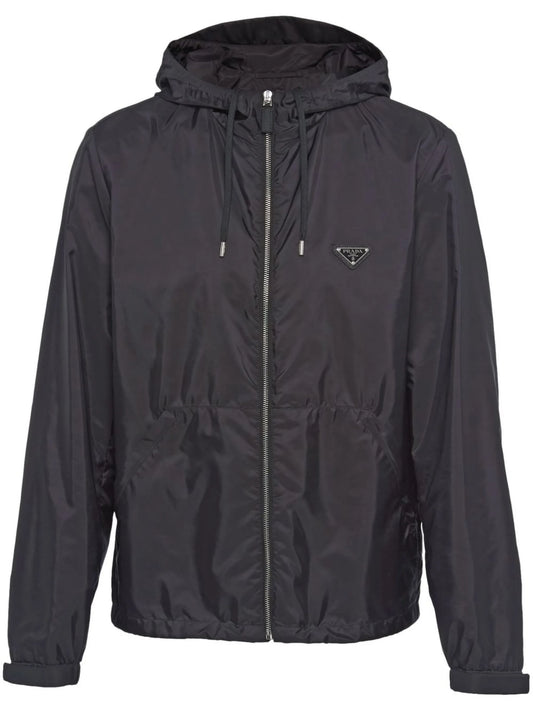 Re-Nylon hooded jacket