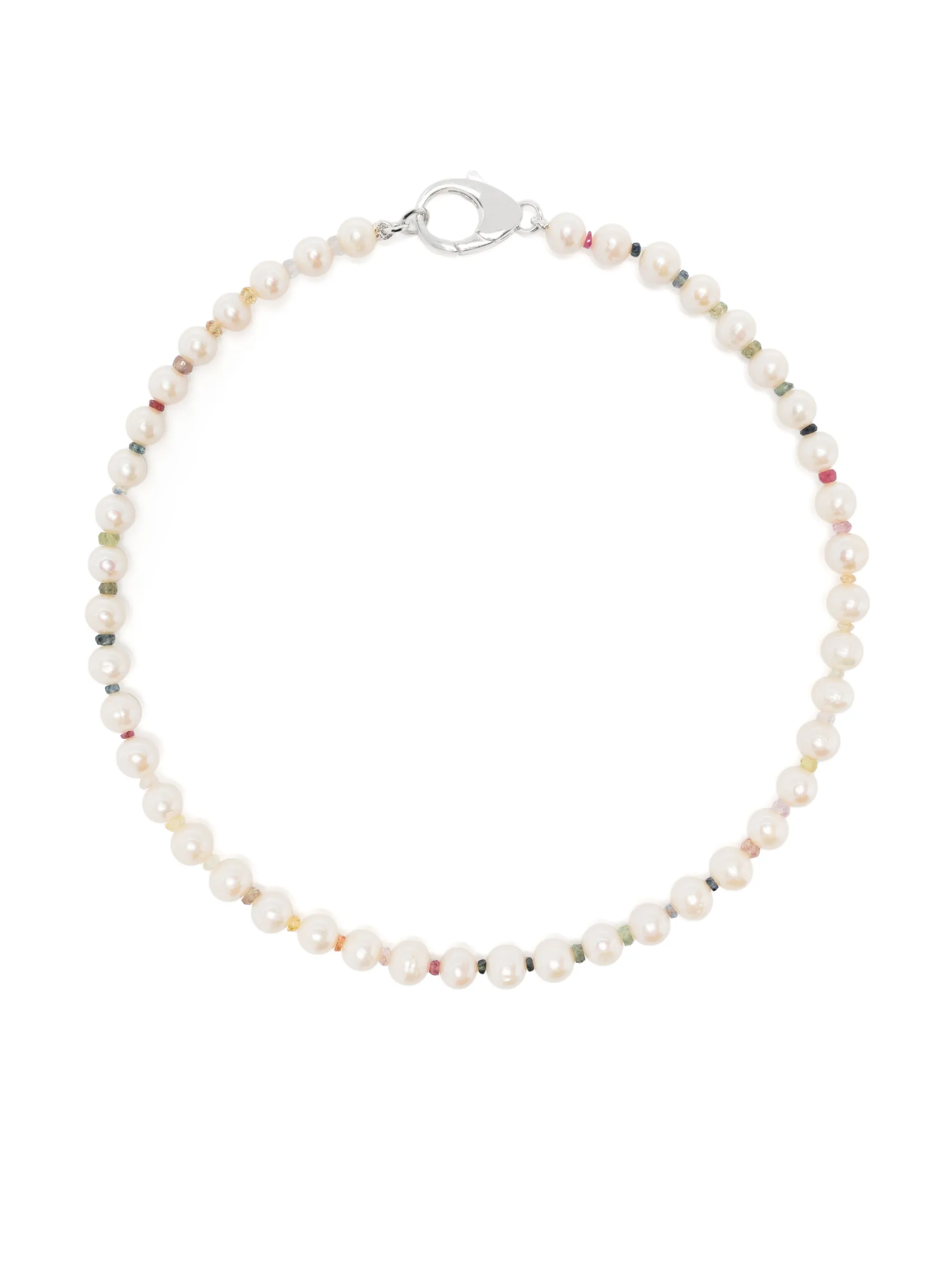 beaded pearl necklace