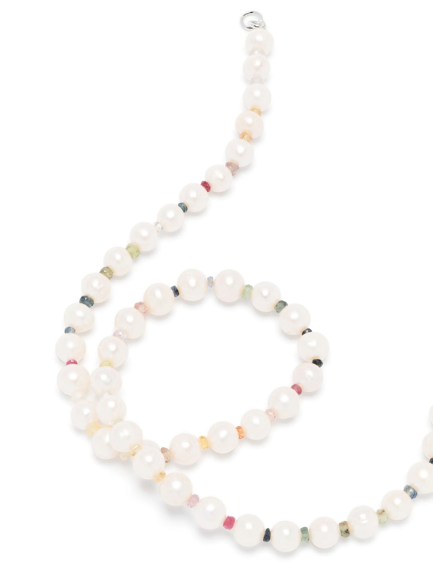beaded pearl necklace