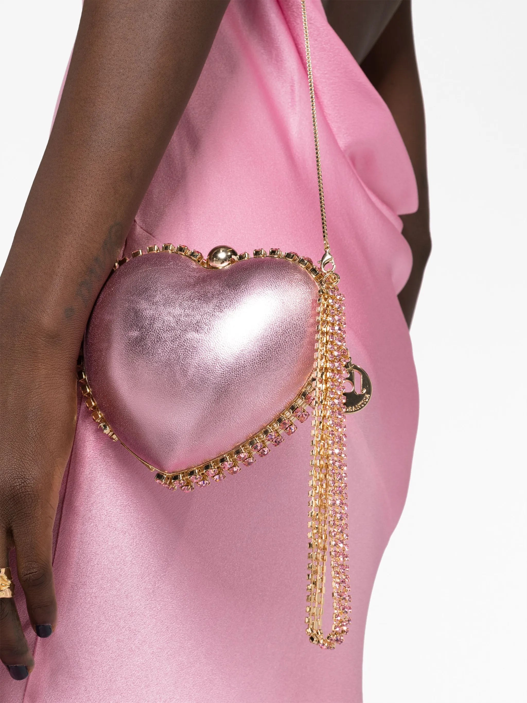 Cupido Love-Heart leather bag