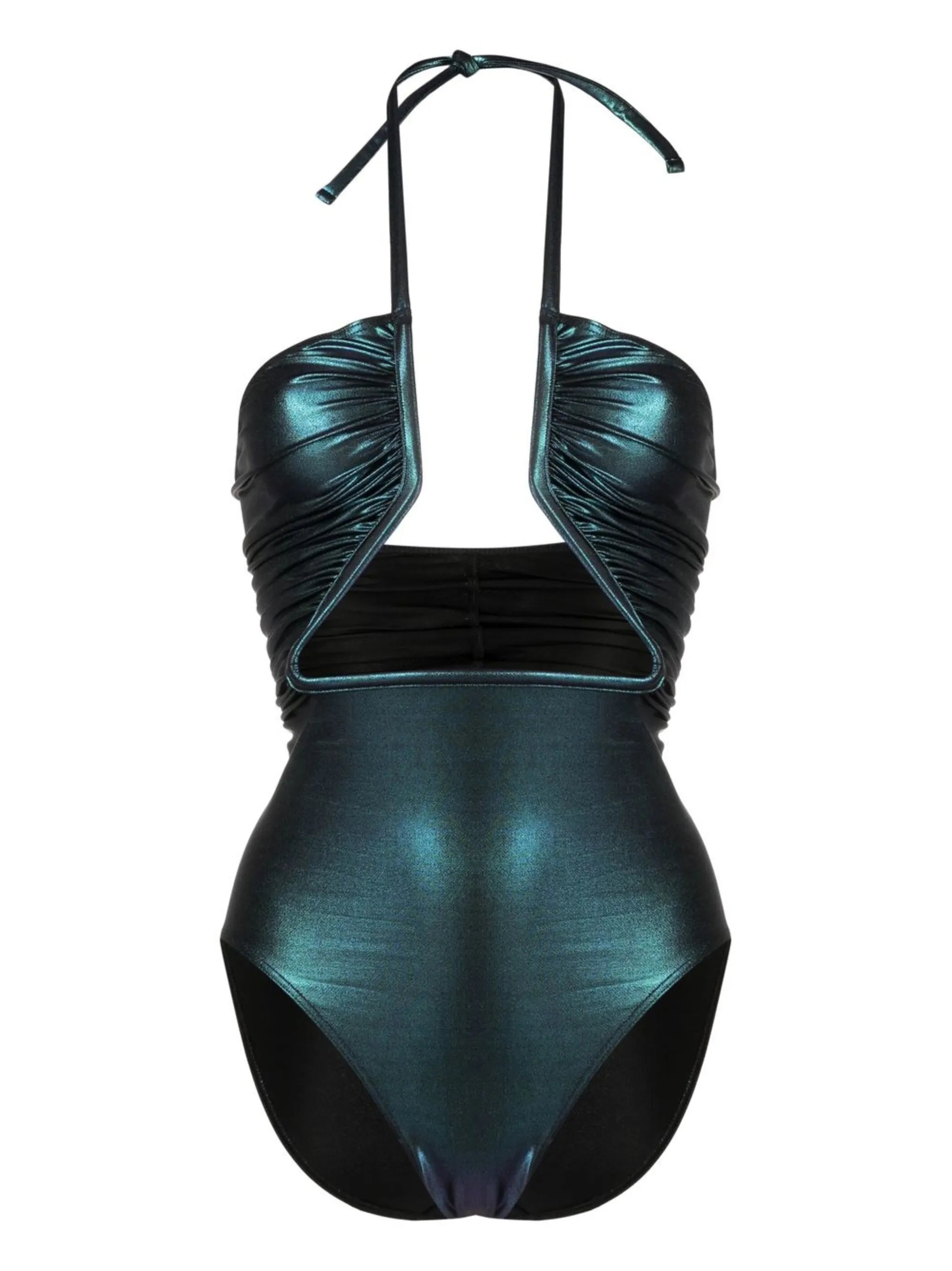 cut-out swimsuit