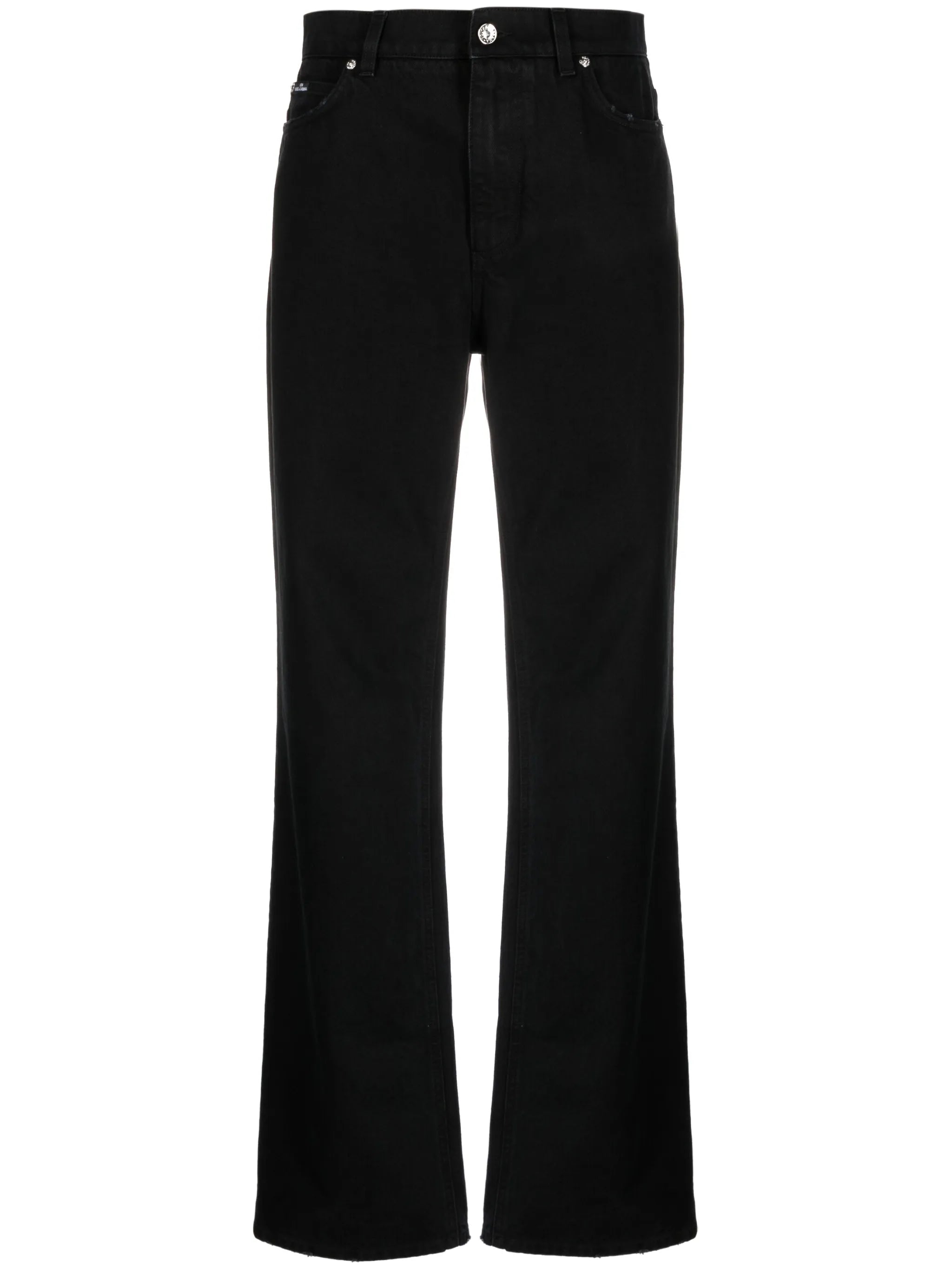 KIM DOLCE&GABBANA high-rise drop-crotch boyfriend jeans