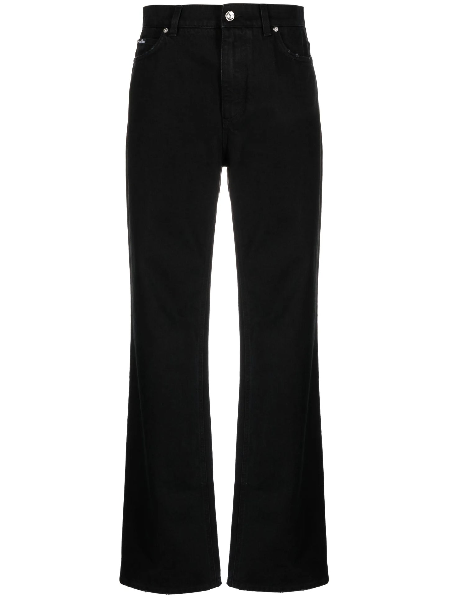 KIM DOLCEGABBANA high-rise drop-crotch boyfriend jeans