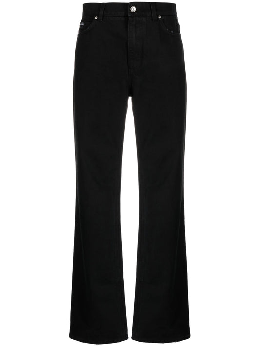 KIM DOLCEGABBANA high-rise drop-crotch boyfriend jeans