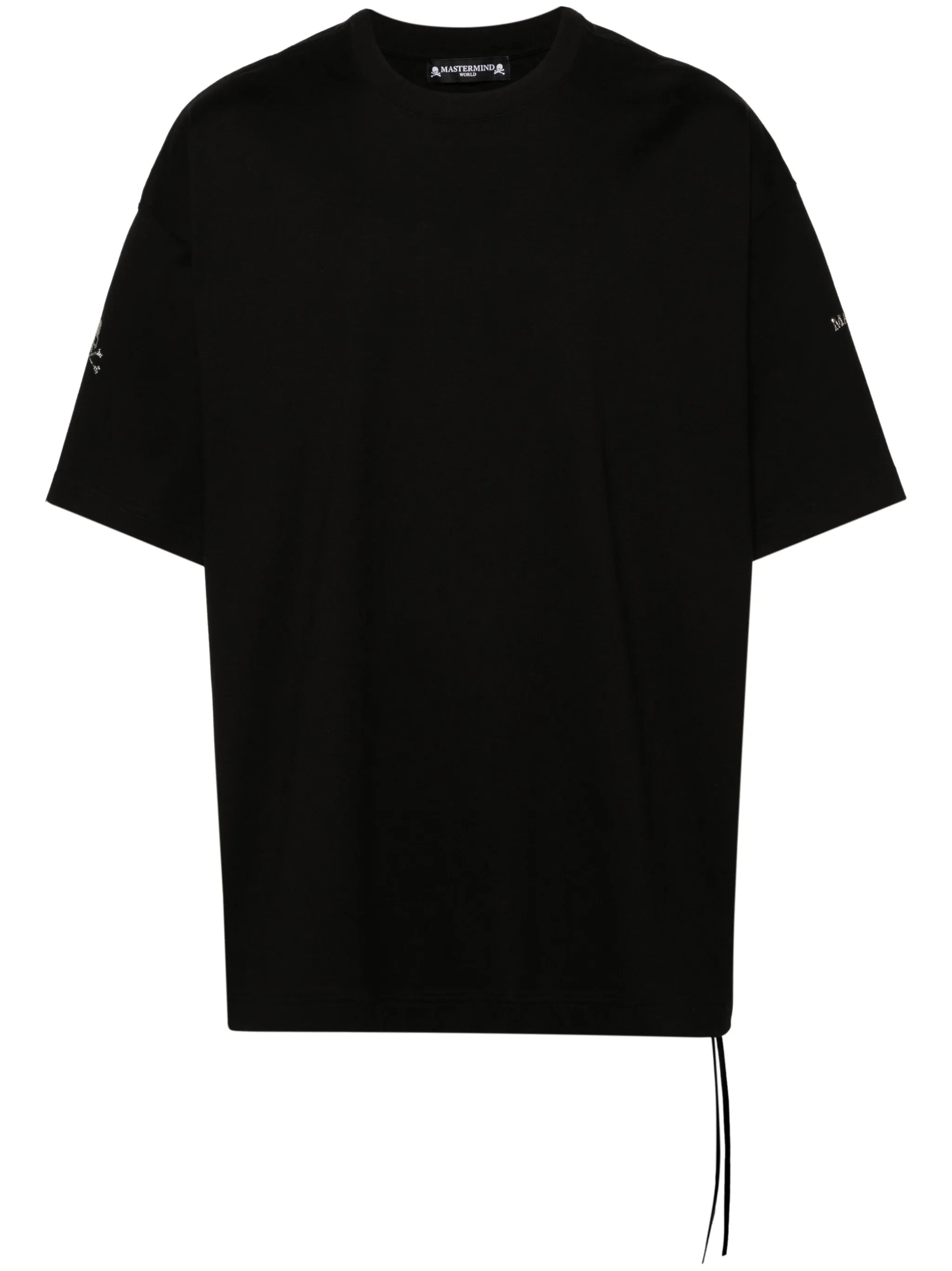 crystal-logo cotton T-shirt