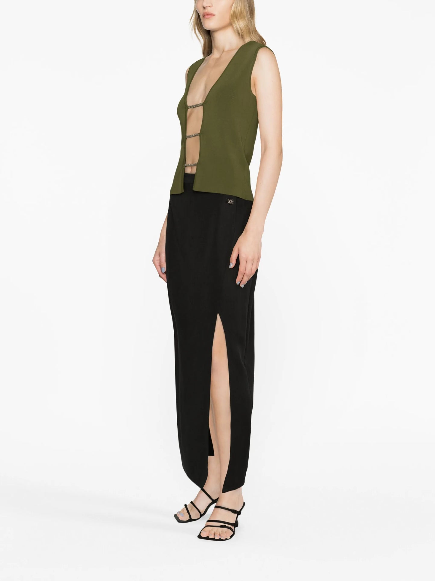 Crystalline lattice-detail top