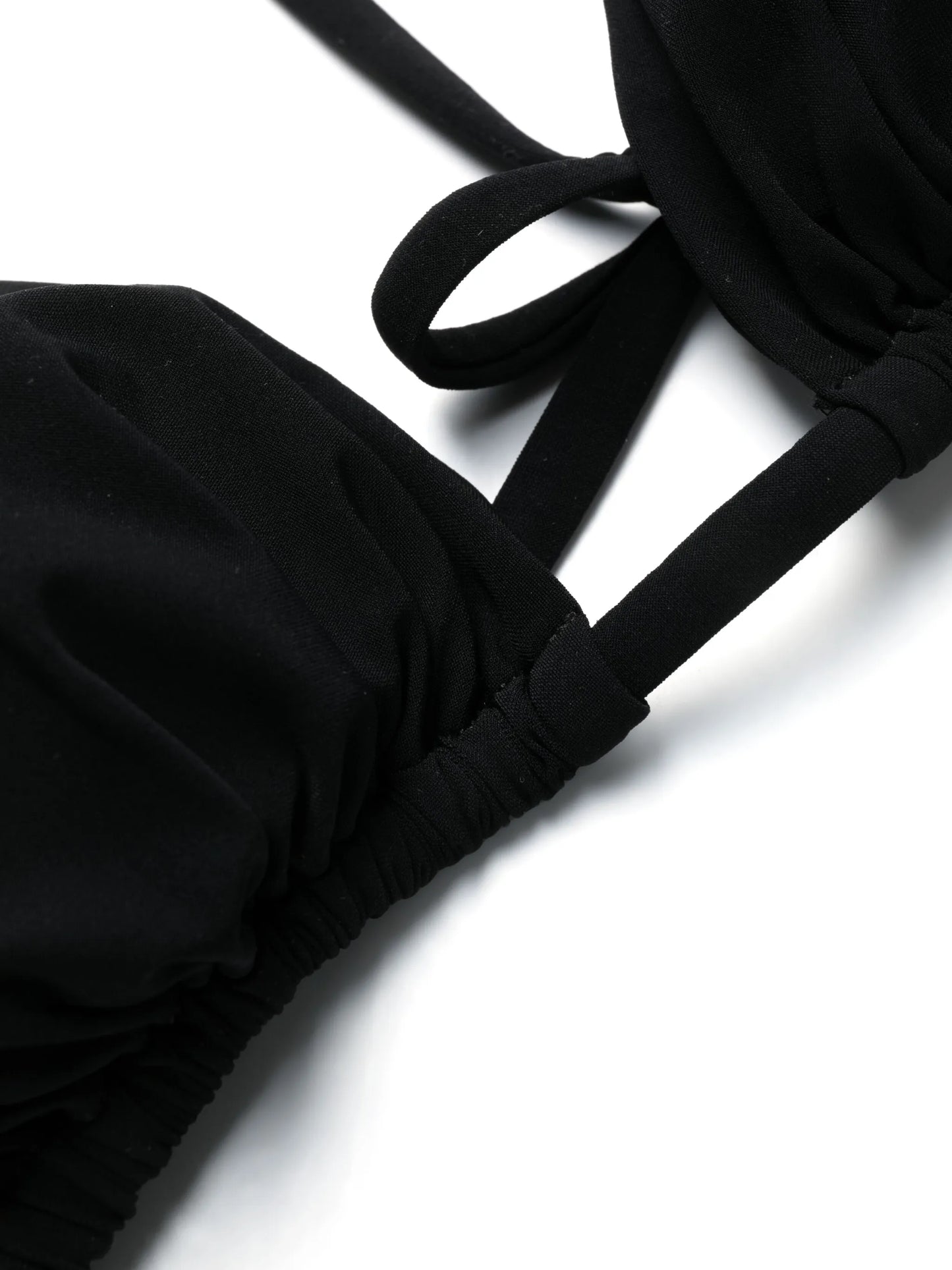 halterneck triangle bikini top