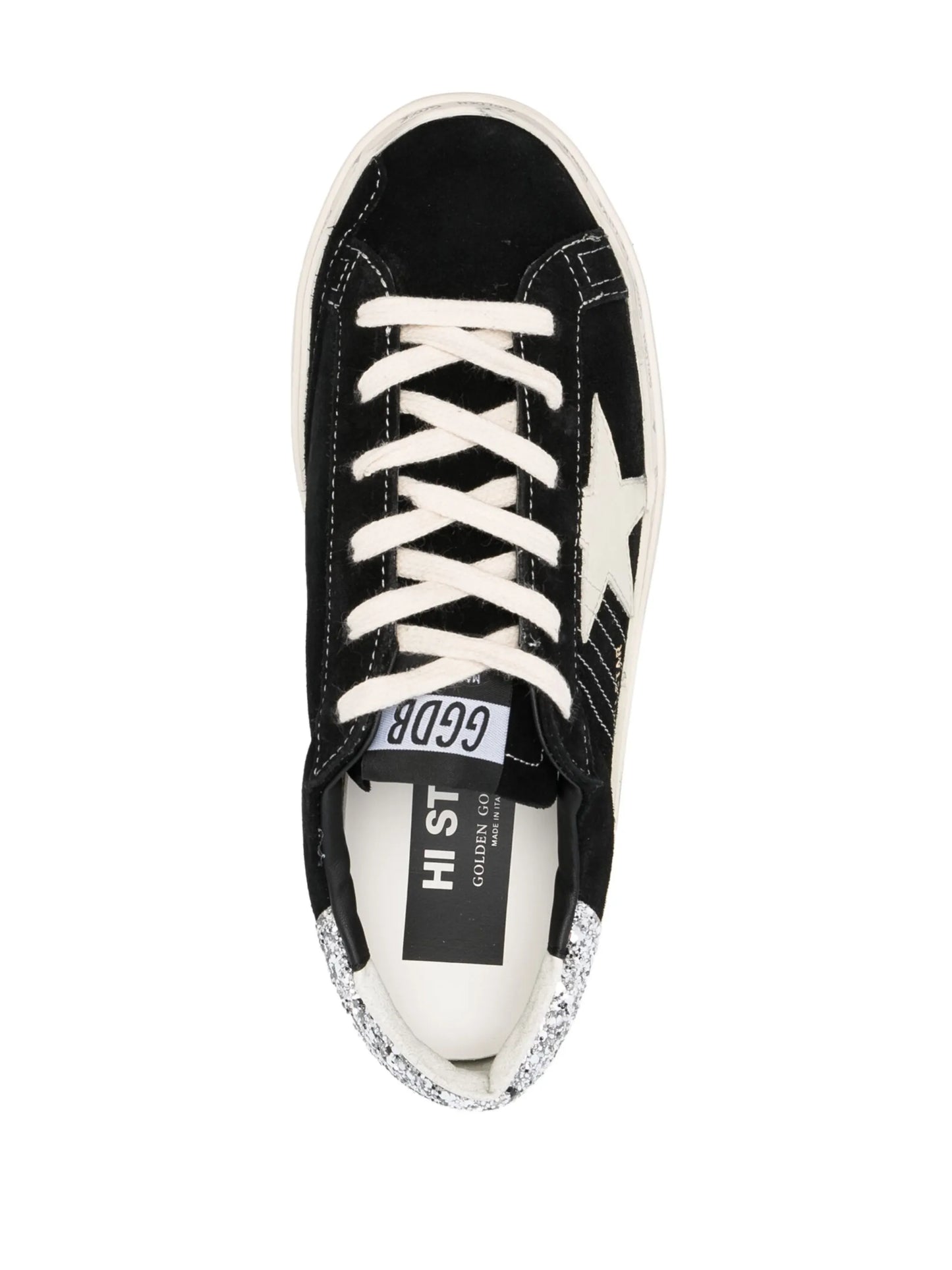 Hi Star glitter suede sneakers