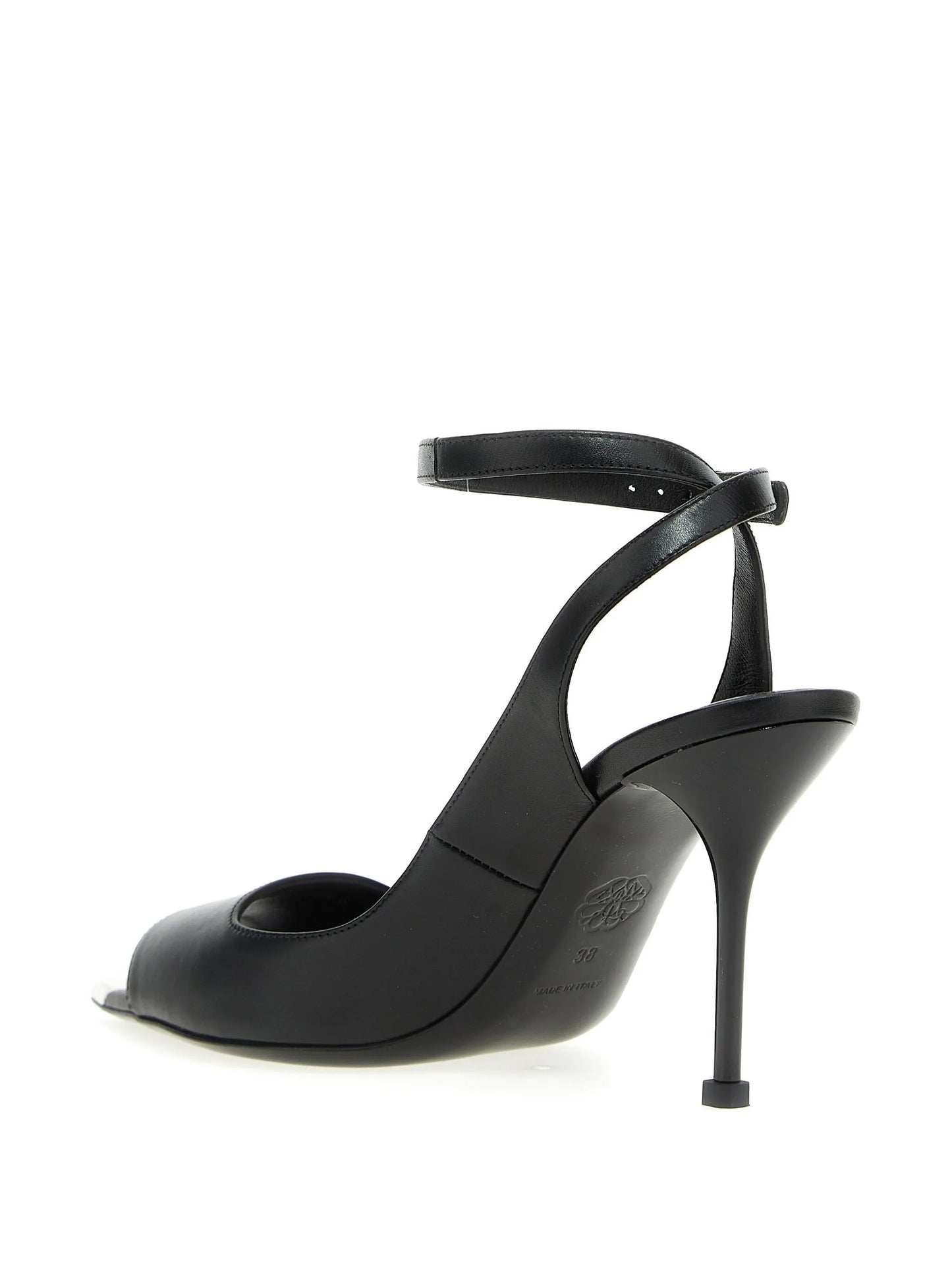 90mm Punk ankle-strap sandals