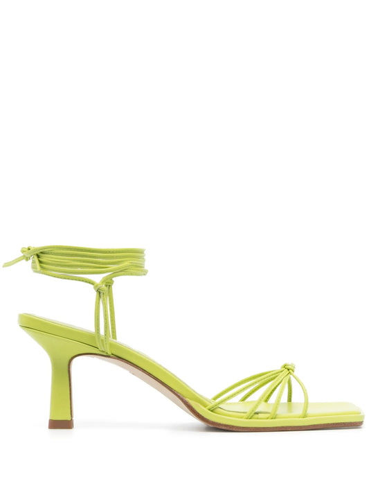 strappy mid-heel sandals