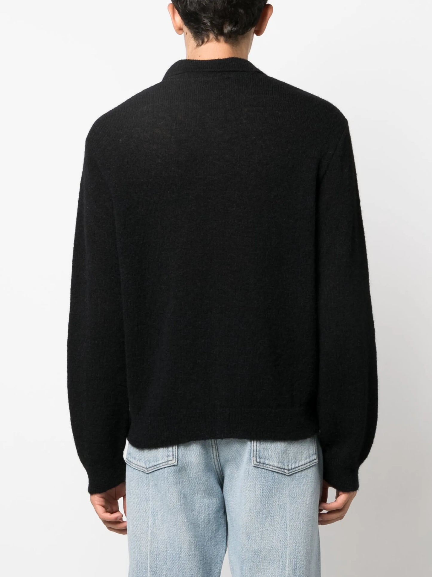 buttoned cardigan