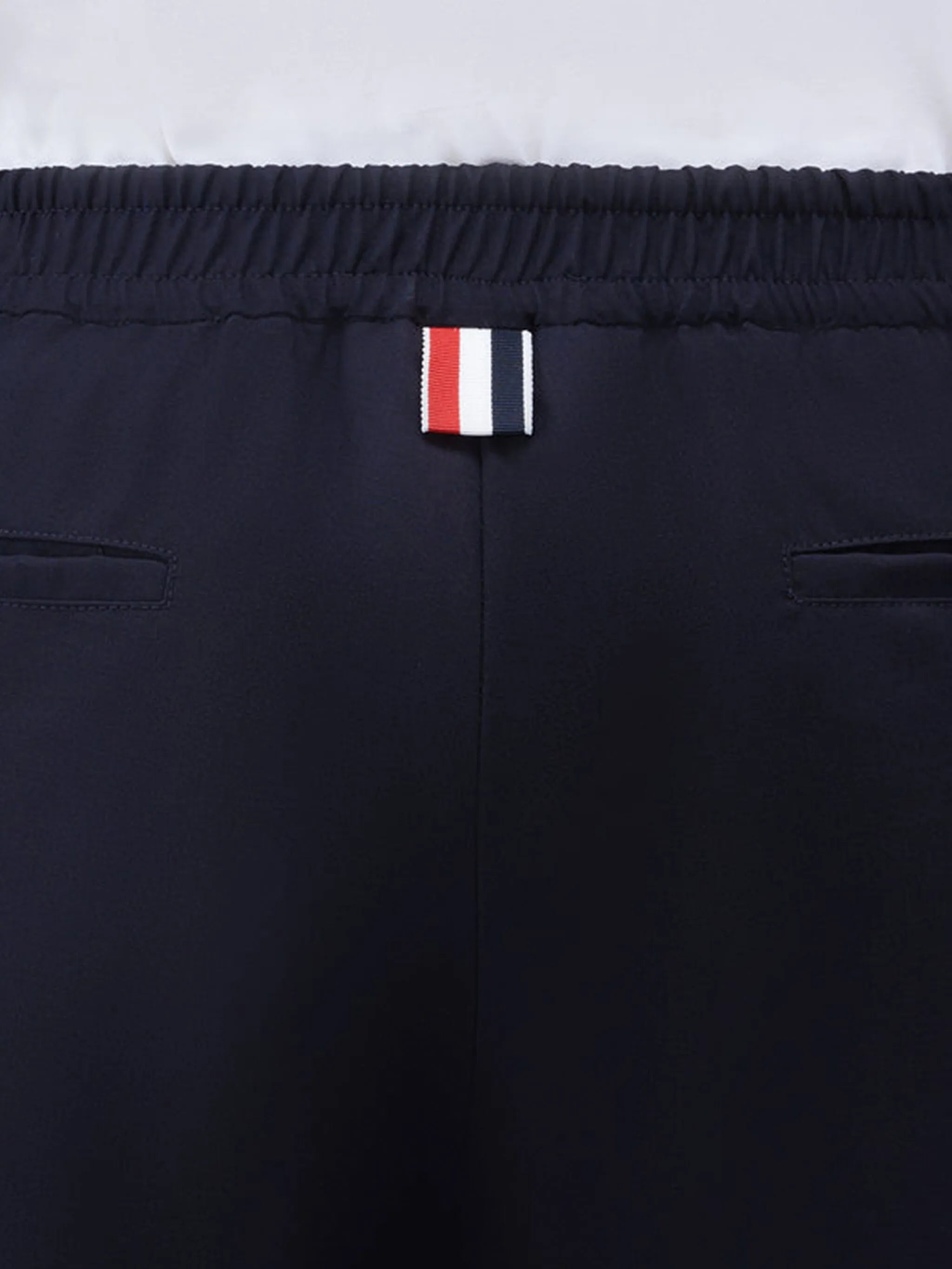 plain weave 4-Bar track trousers