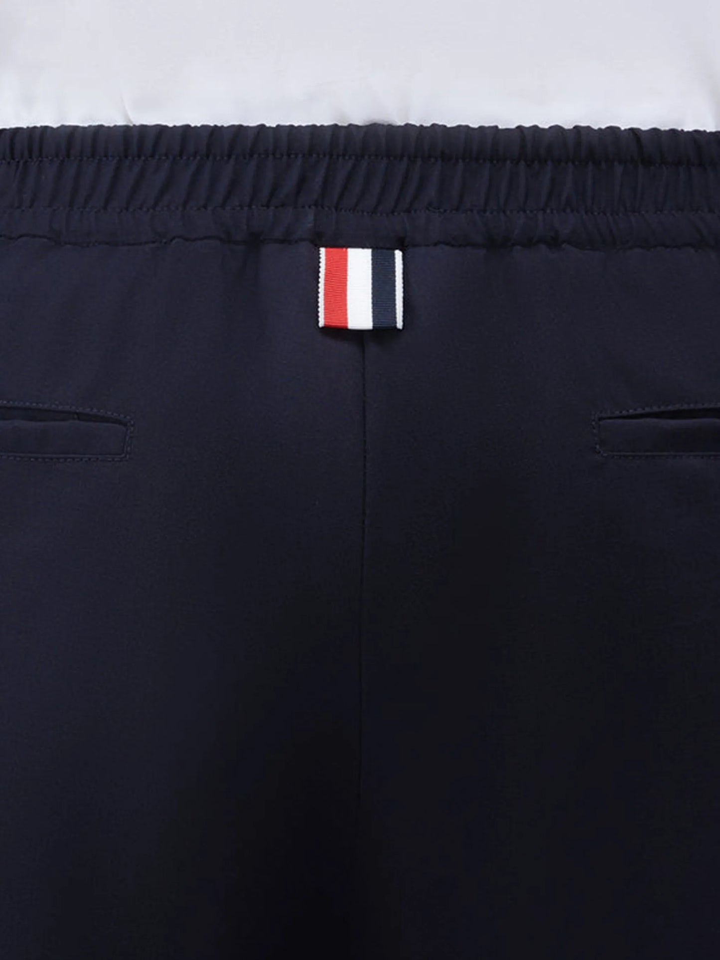 plain weave 4-Bar track trousers