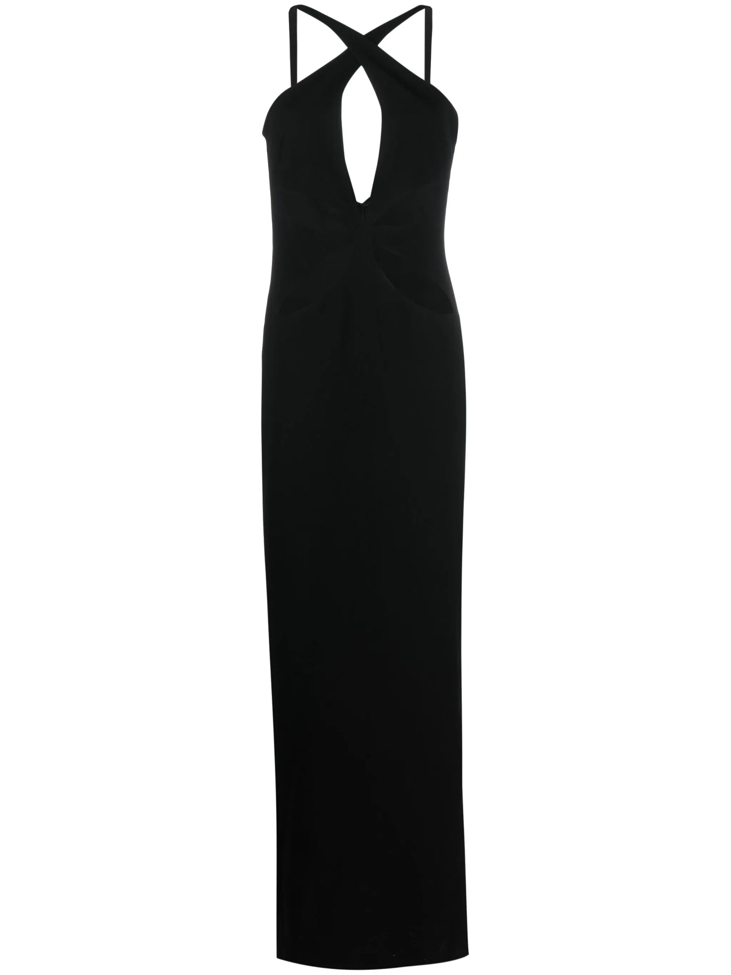 cut-out maxi dress