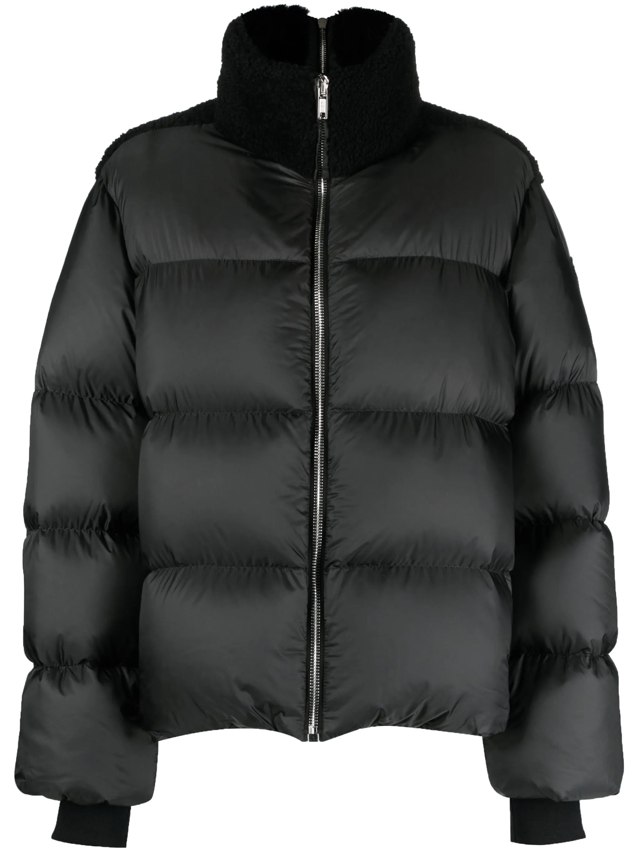 Cyclopic shearling padded coat