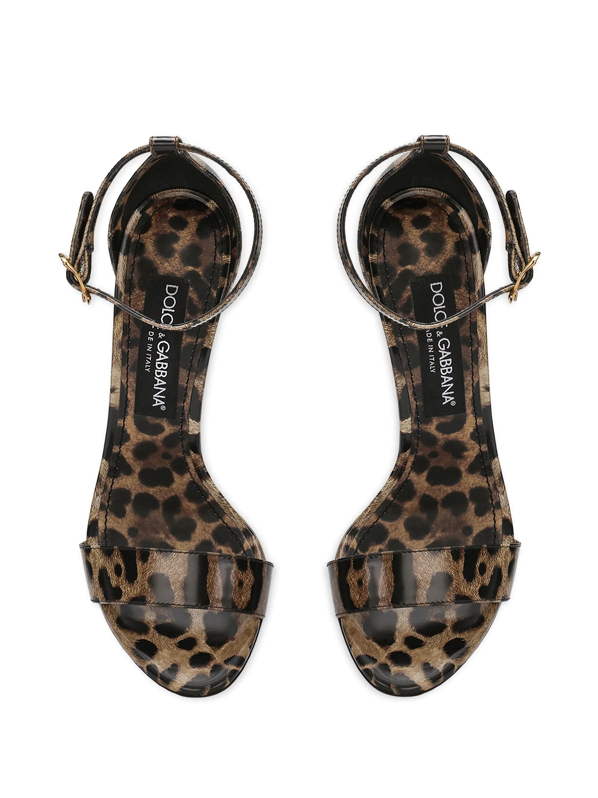 Baroque DG-heel sandals