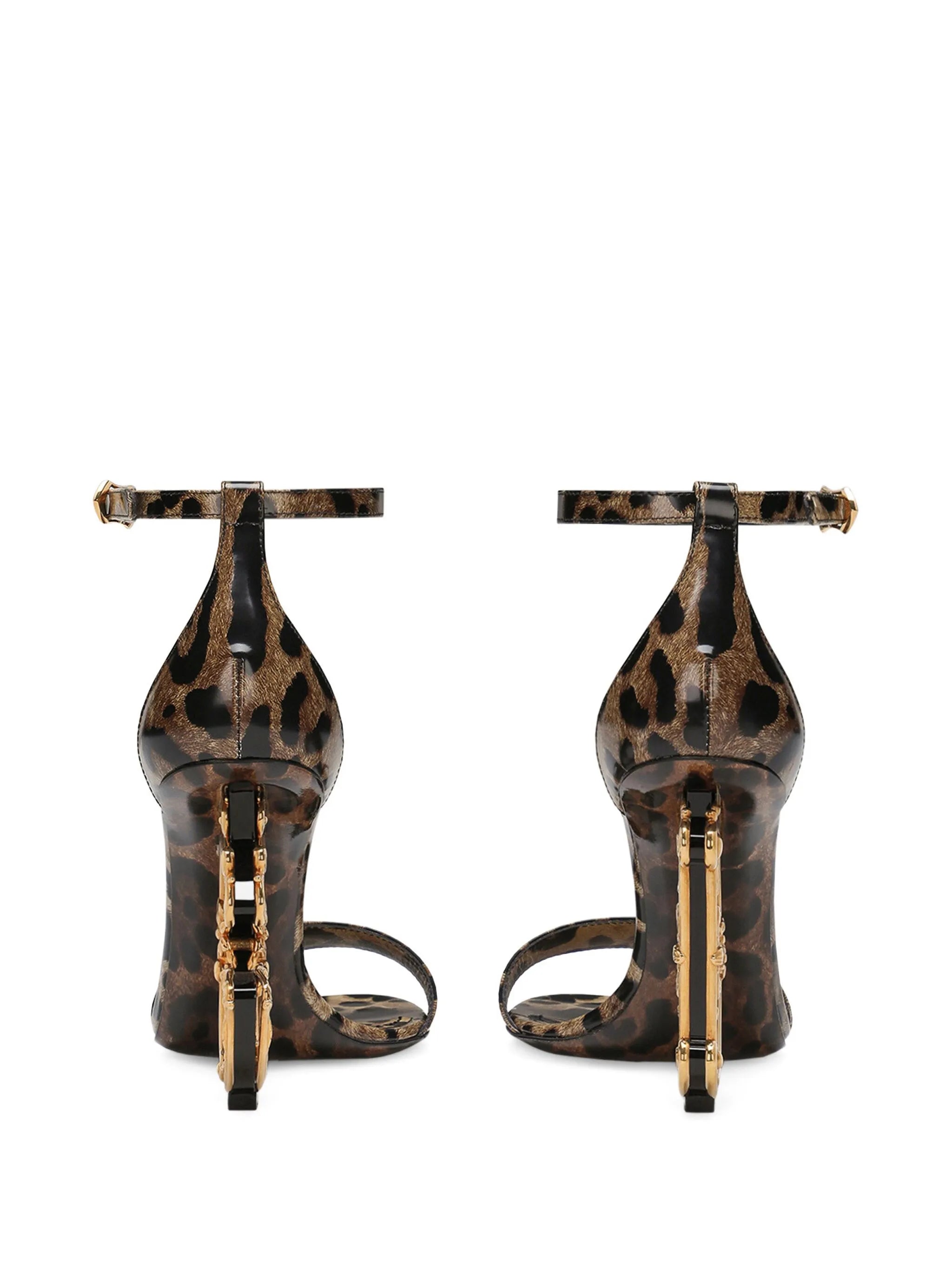 Baroque DG-heel sandals