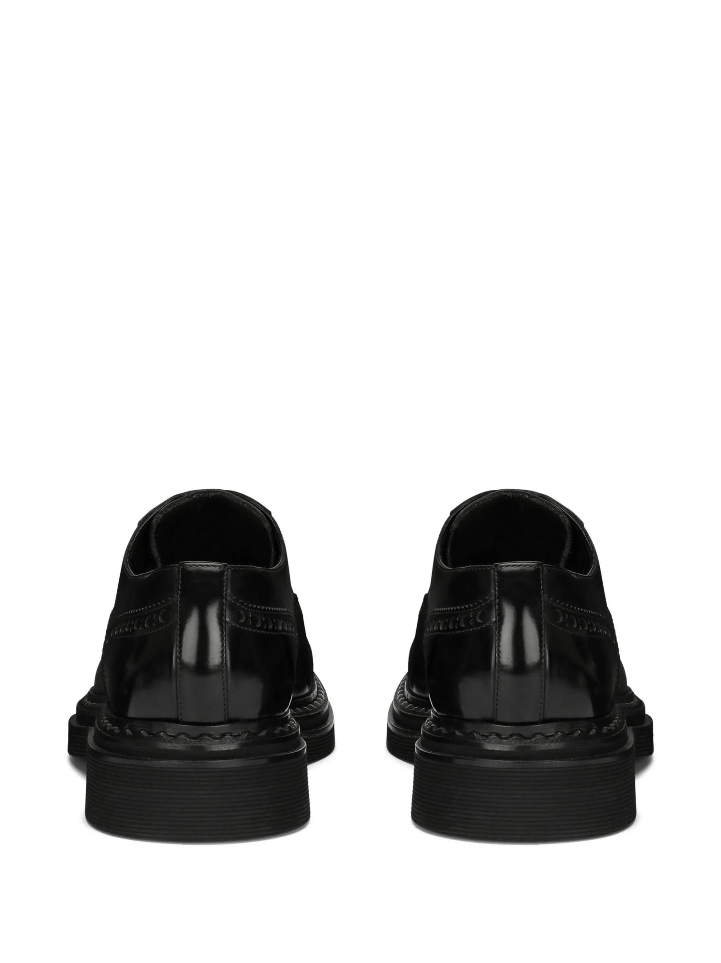 brushed calfskin oxford shoes