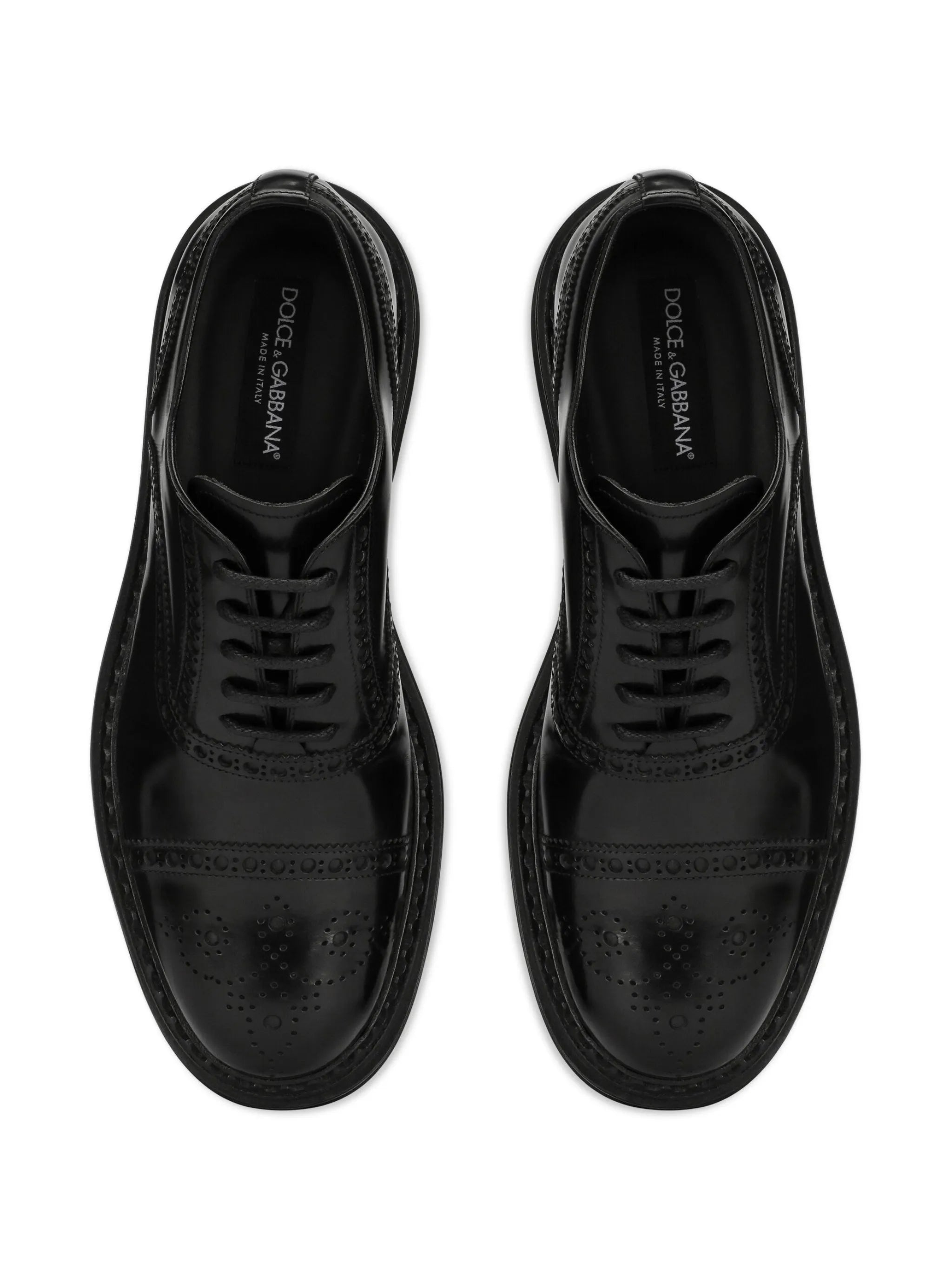 brushed calfskin oxford shoes