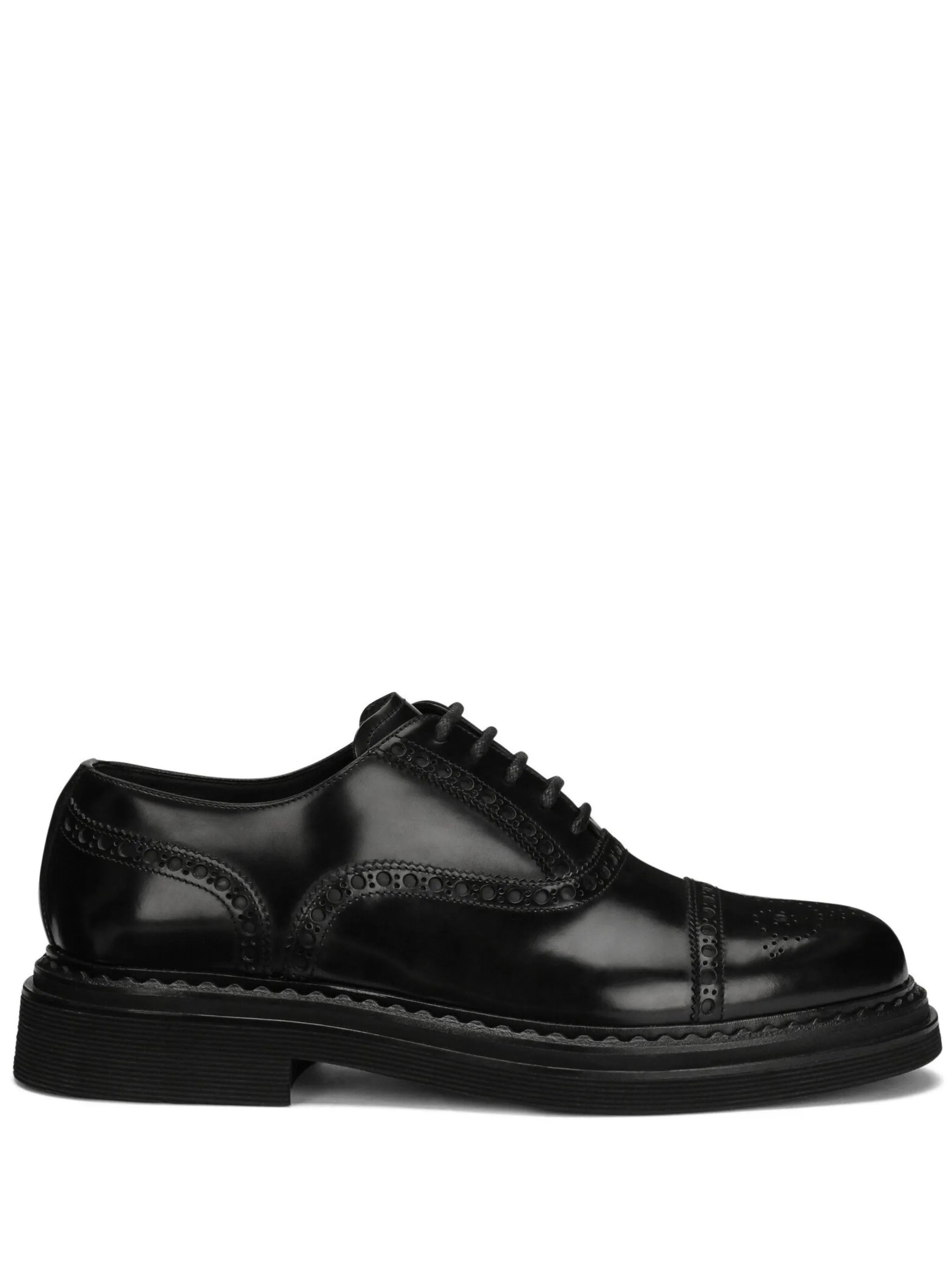 brushed calfskin oxford shoes