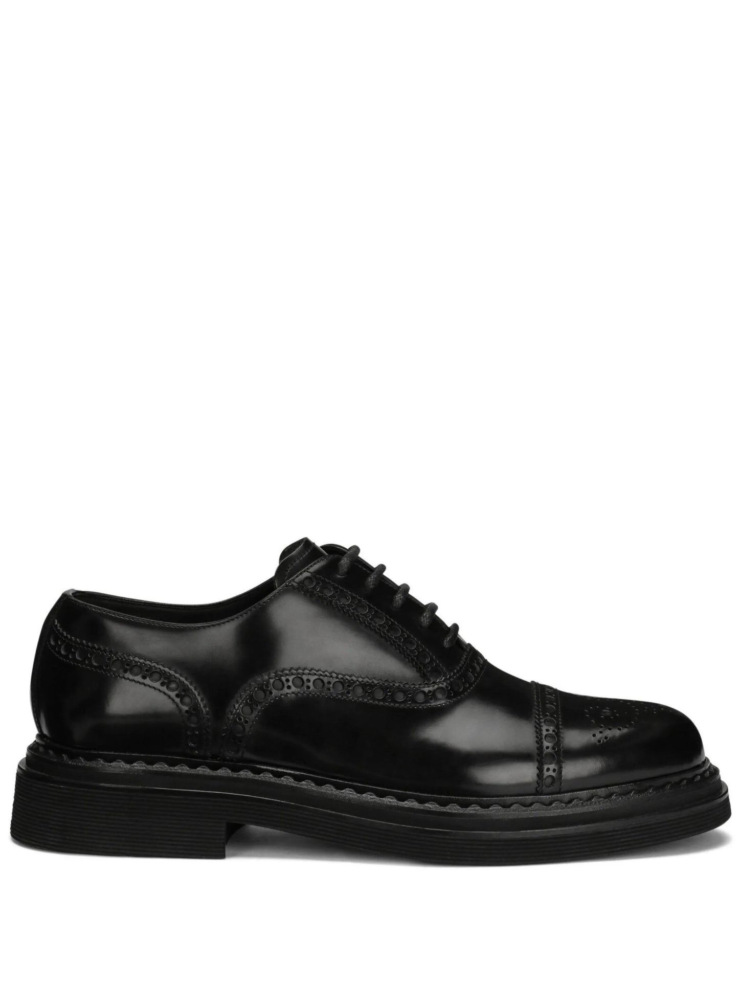 brushed calfskin oxford shoes