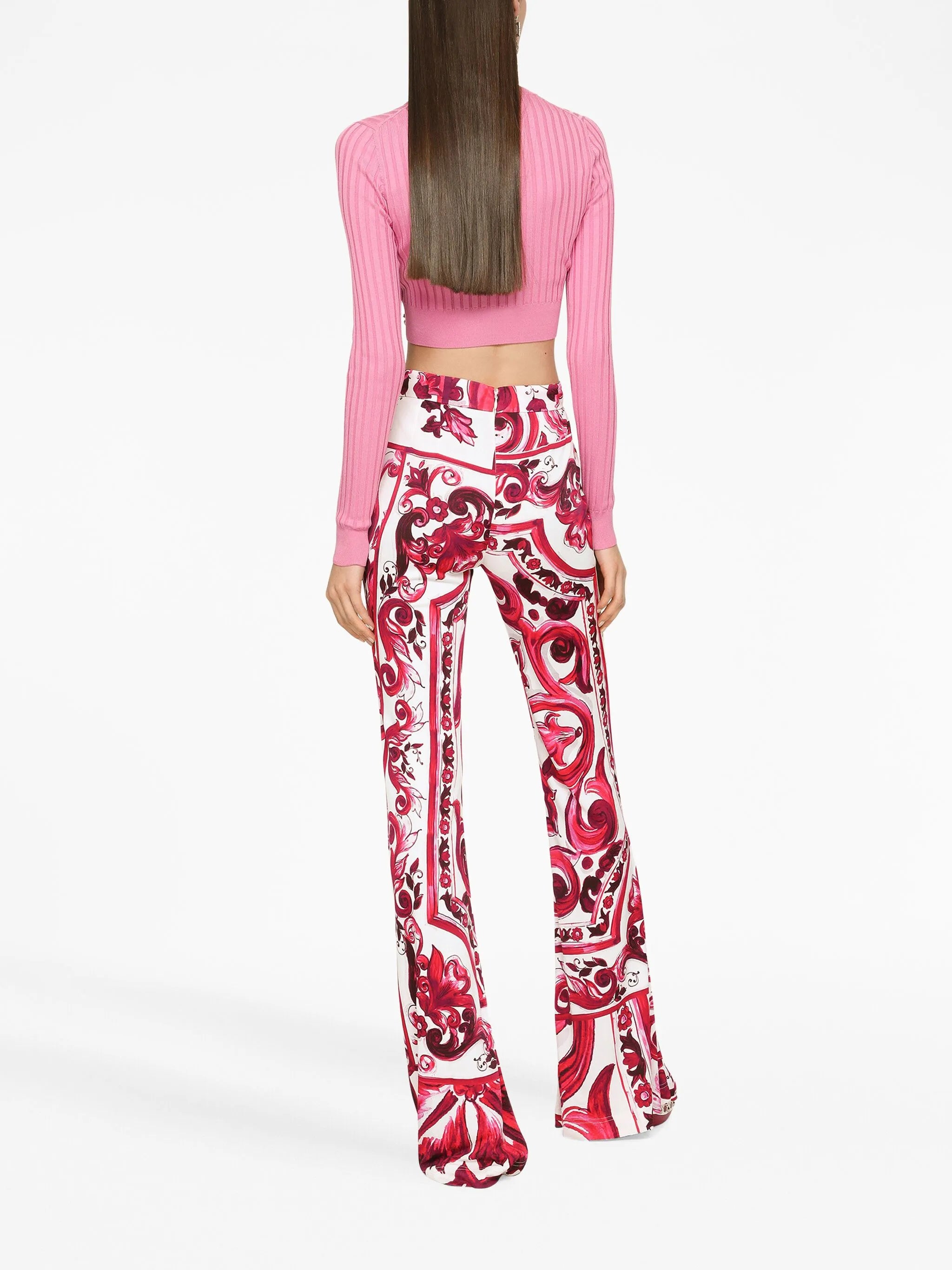 DG-plaque cropped top