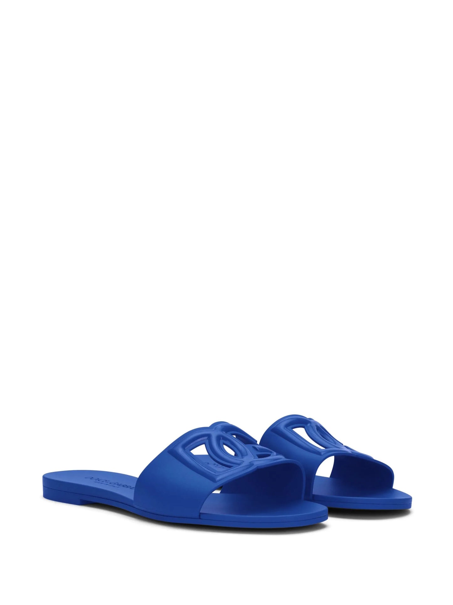 logo-lettering open-toe slides