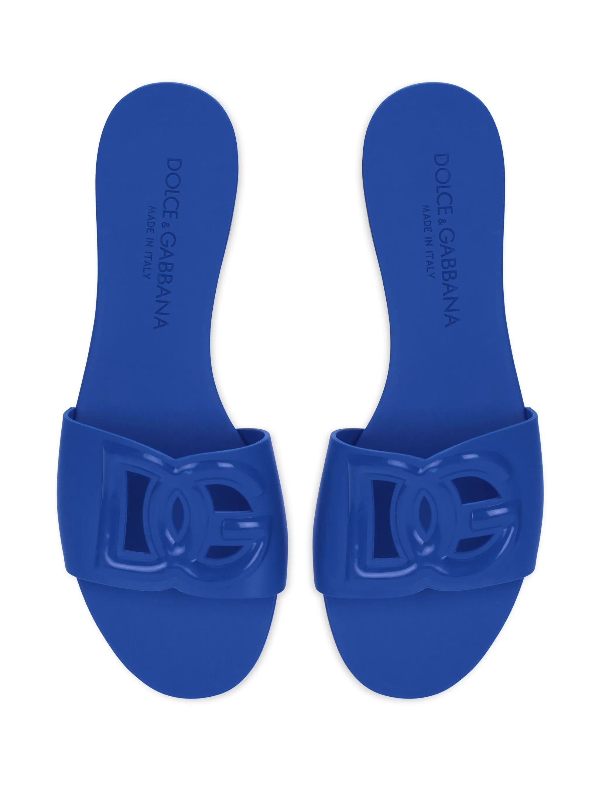 logo-lettering open-toe slides