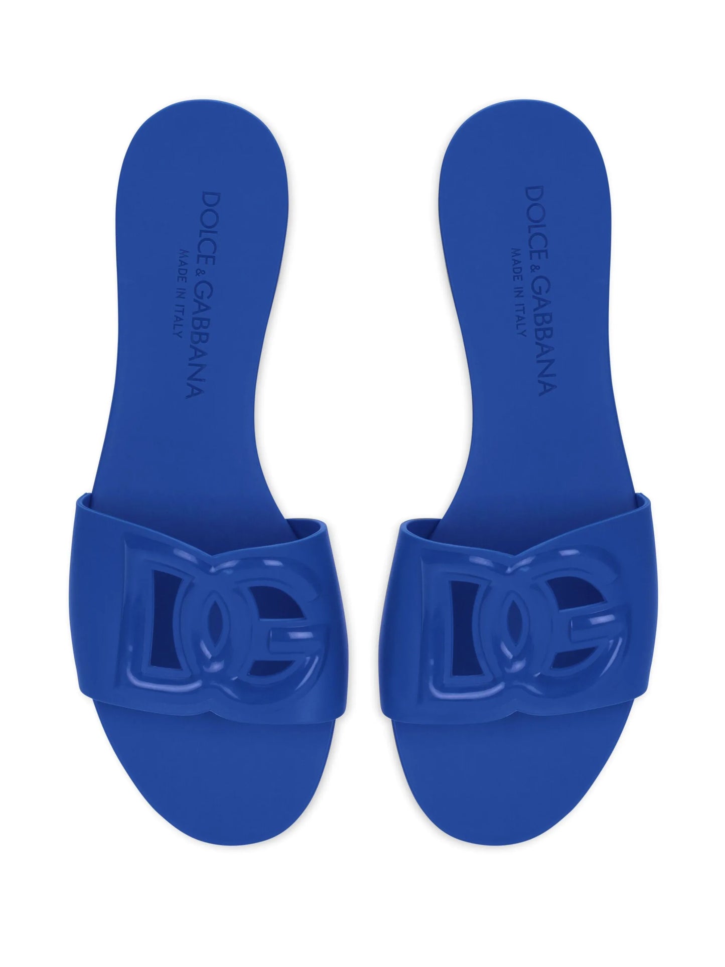 logo-lettering open-toe slides