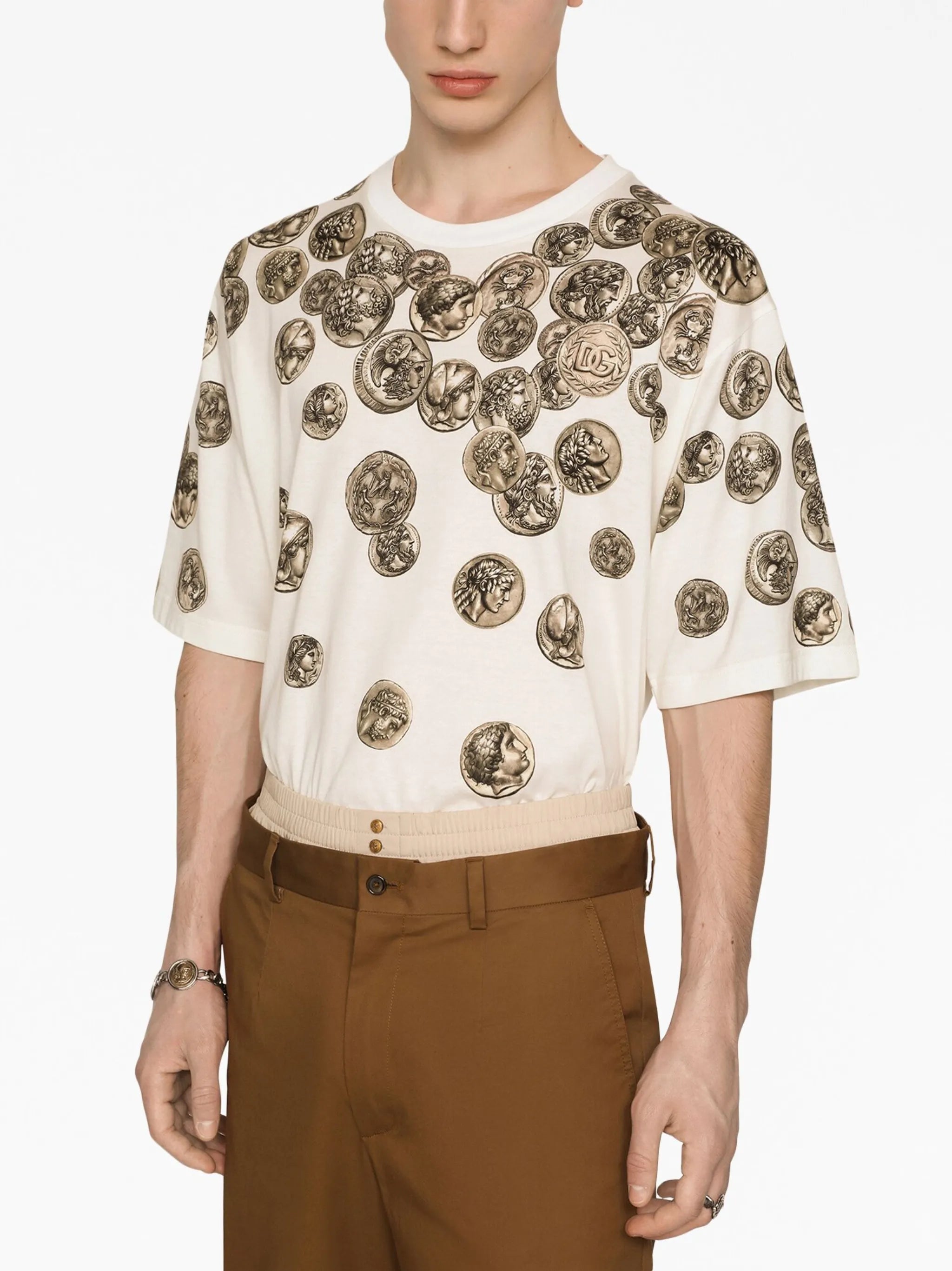 graphic-print short-sleeve T-shirt
