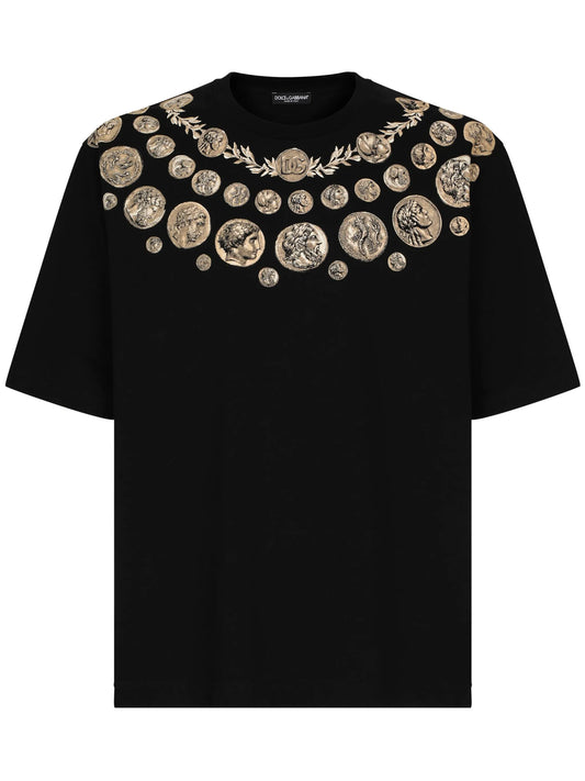 graphic-print short-sleeve T-shirt